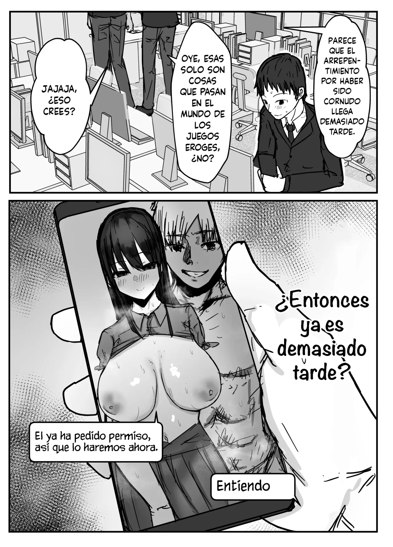 Netorase no Koukai tte Osoi Mitai yo？| ¿El Arrepentimiento Por Ser Cornudo Llega Demasiado Tarde？ page 3 full
