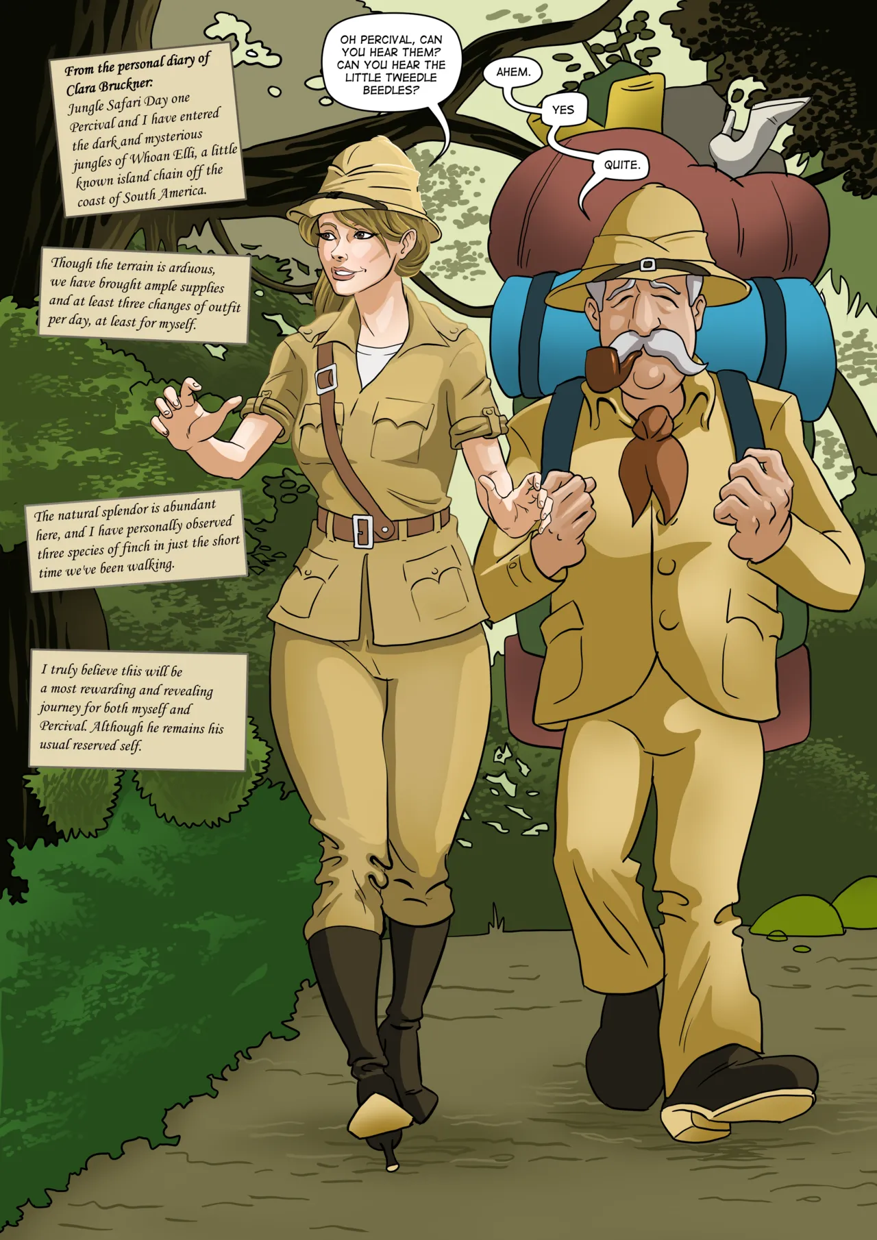 Clara's Expedition page 1 full