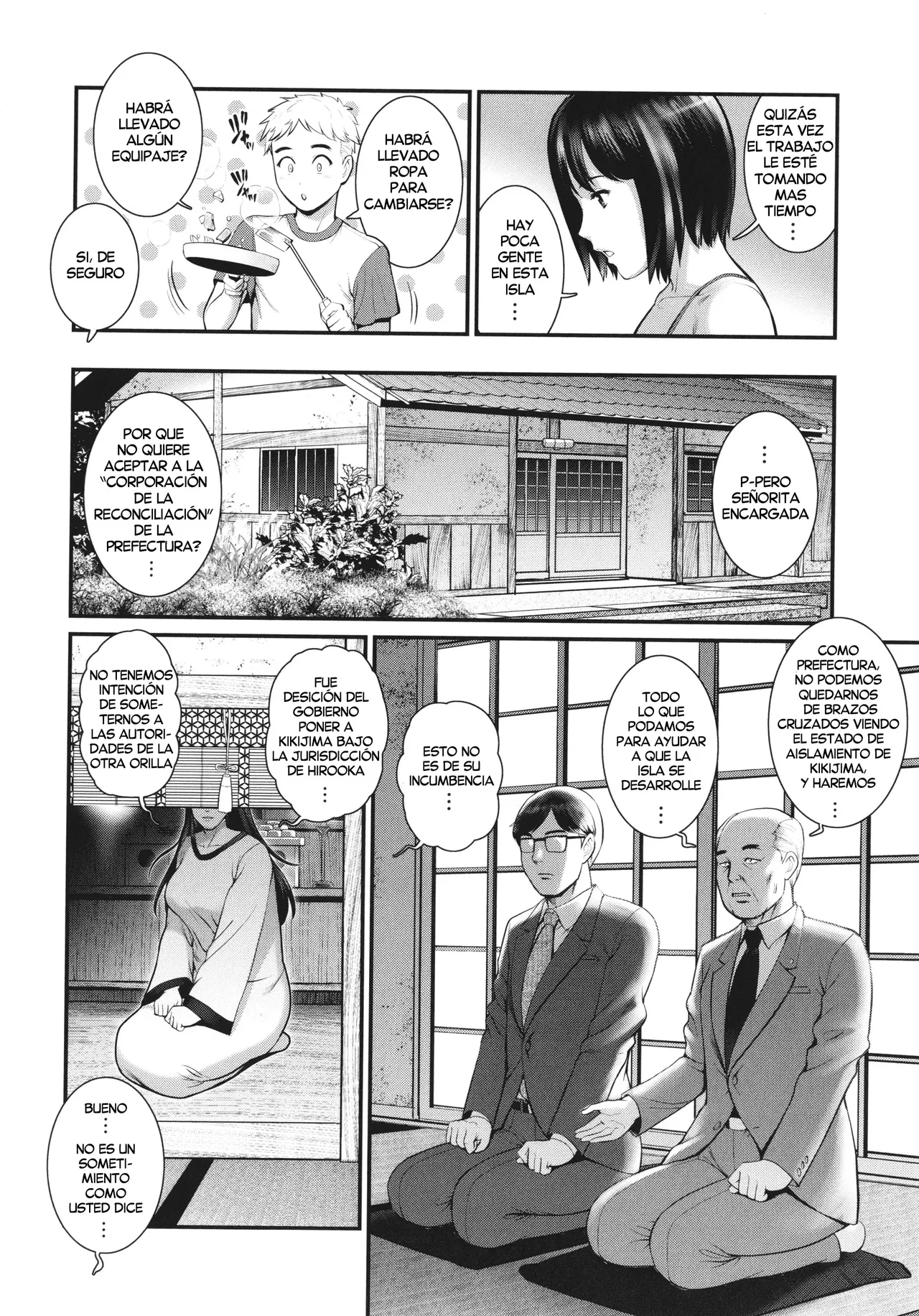 Meshibe no Sakihokoru Shima de  | Una Isla donde florecen los Pistilos page 8 full