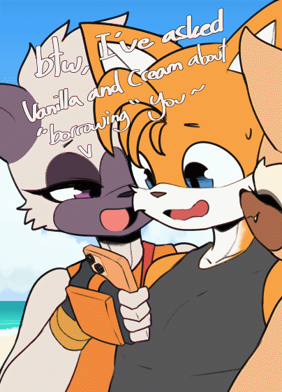 Miles "Tails" Prower X Tangle the Lemur X Whisper the Wolf page 3 full