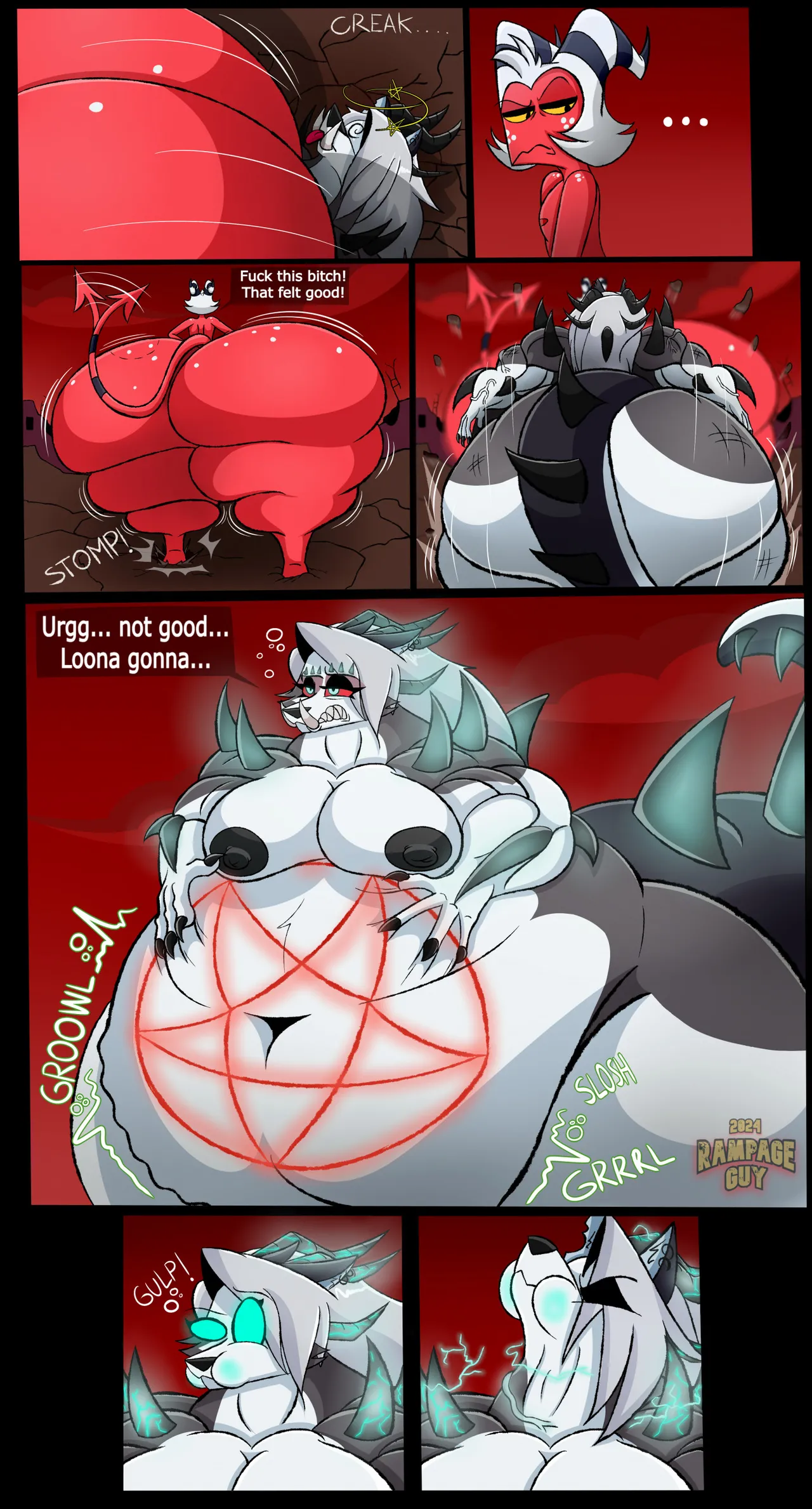 The Rise of Kaijoona AKA Kaiju Loona page 9 full