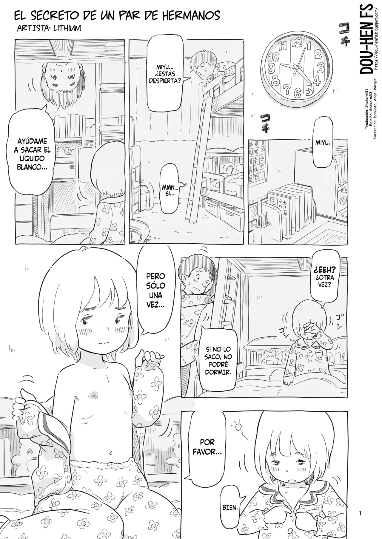 Aru Kyoudai no Himitsu | El secreto de un par de hermanos page 1 full