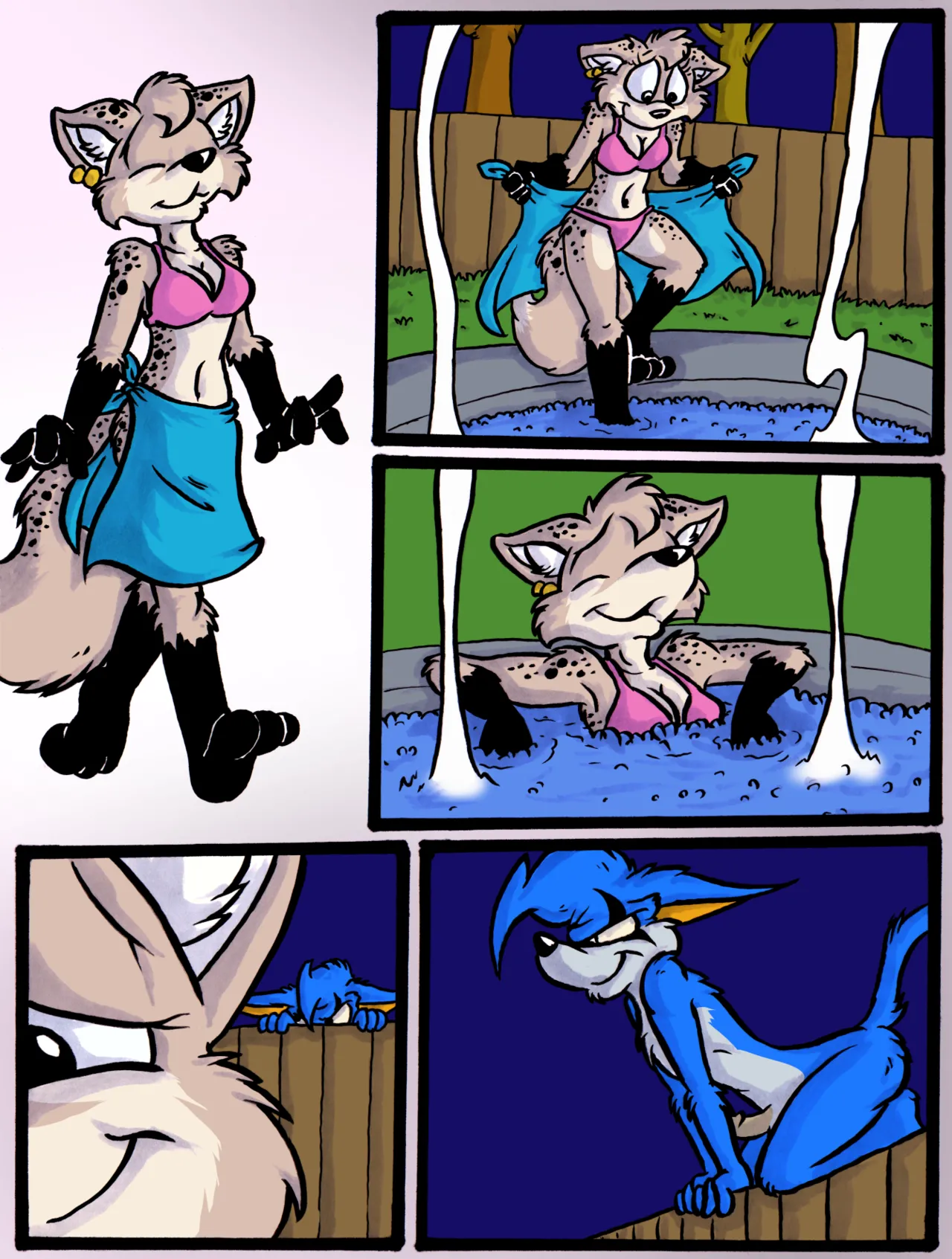 Seaera's Hot Tub Disaster page 1 full