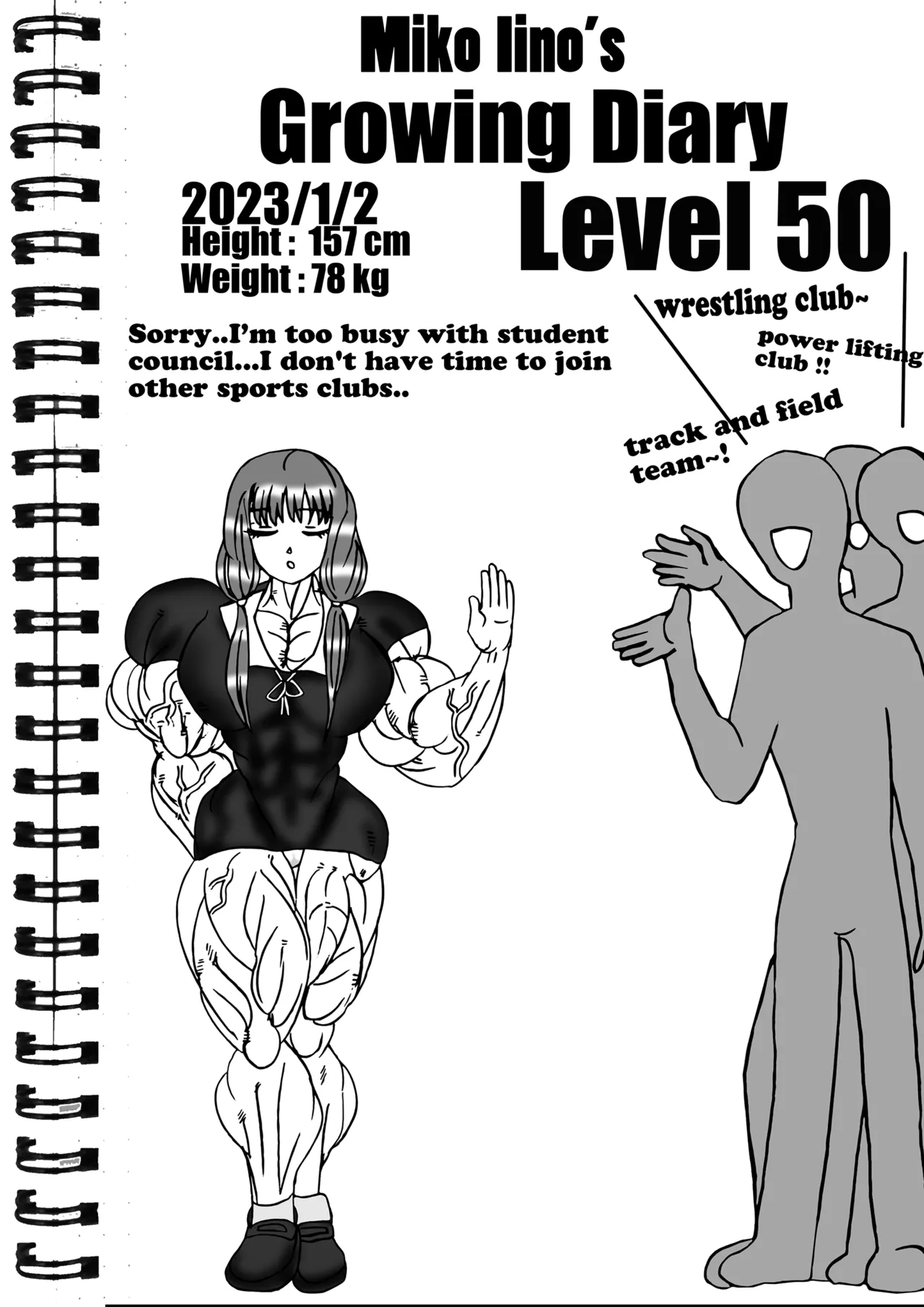 Miko Lino's growing diaries page 10 full