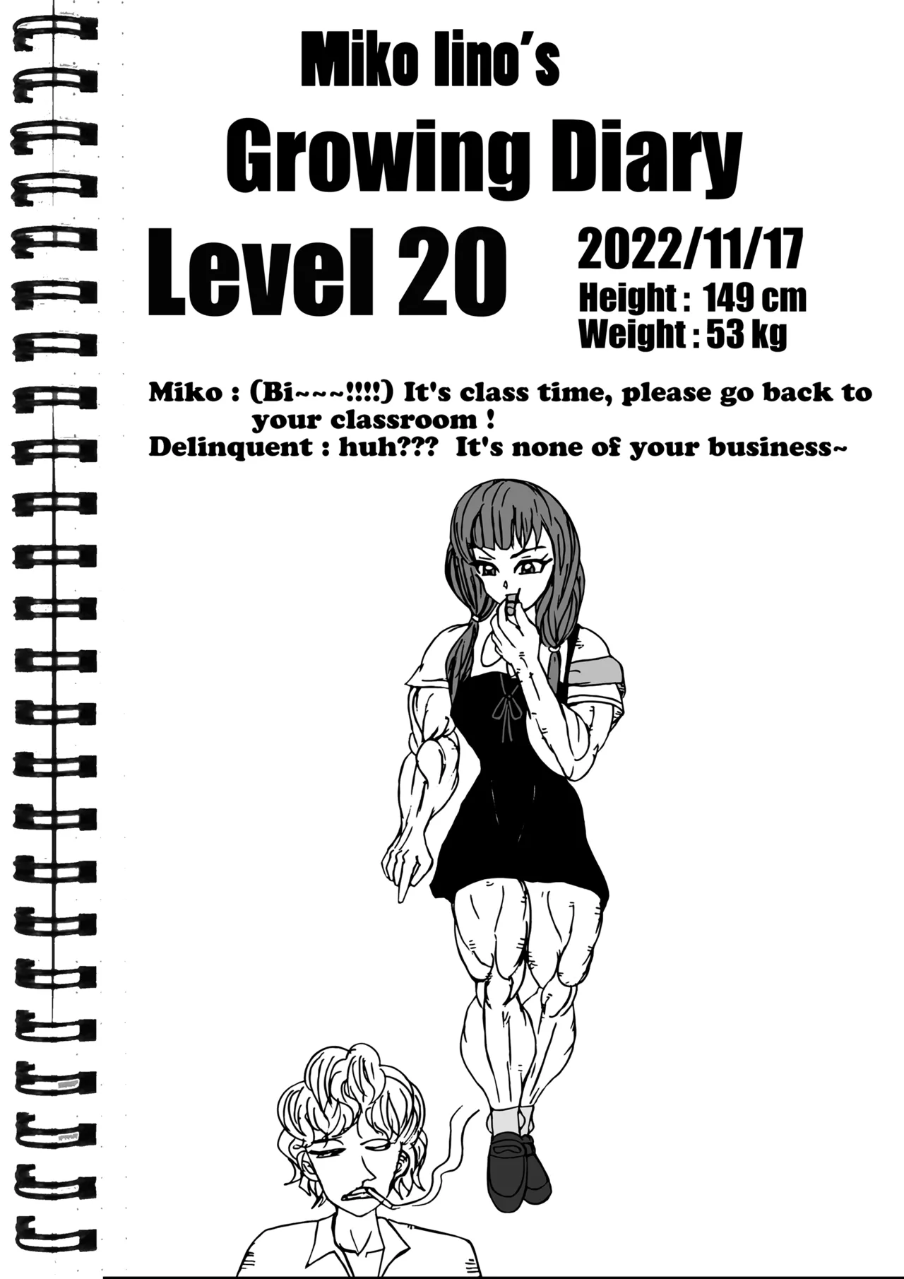 Miko Lino's growing diaries page 4 full