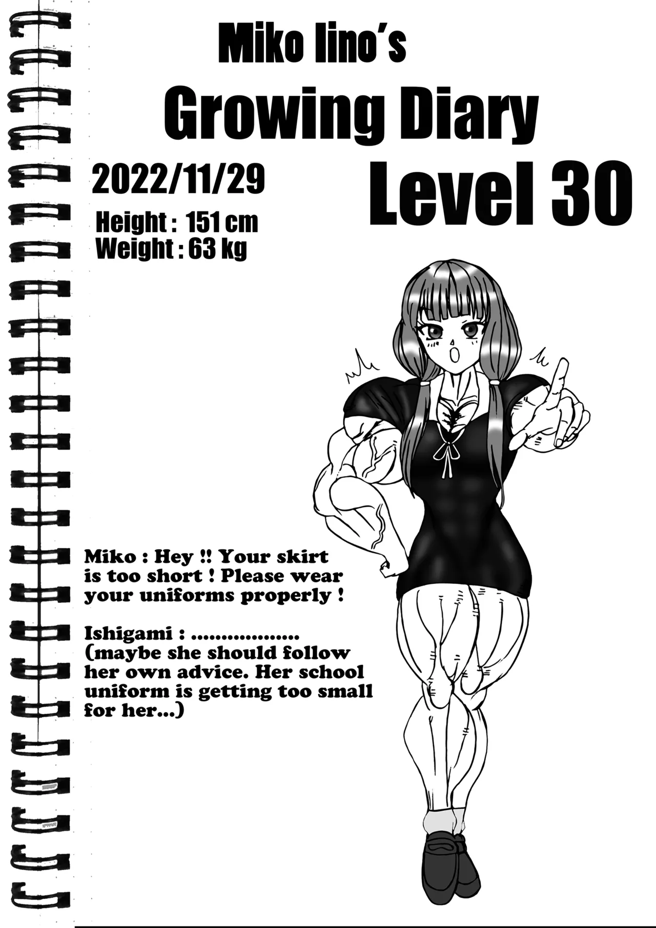 Miko Lino's growing diaries page 6 full