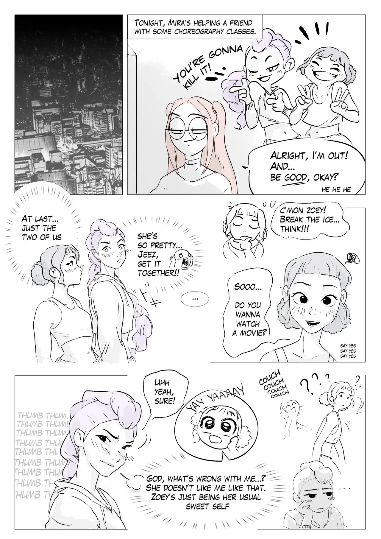 Zoerumi comics page 1 full