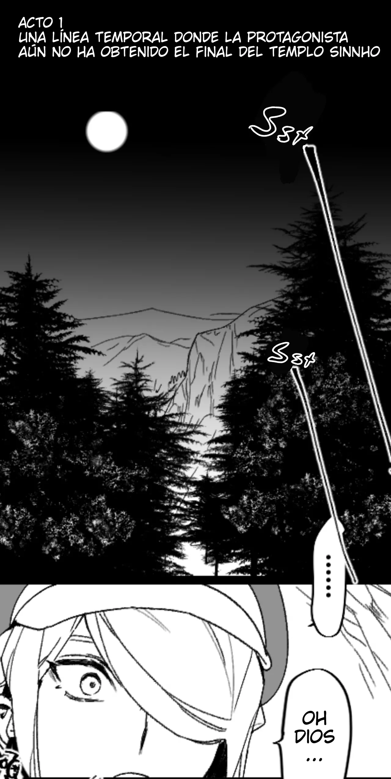 Comics cortos Volokari- Pokemon LEGENDS Arceus- Volo x Akari  1 page 1 full