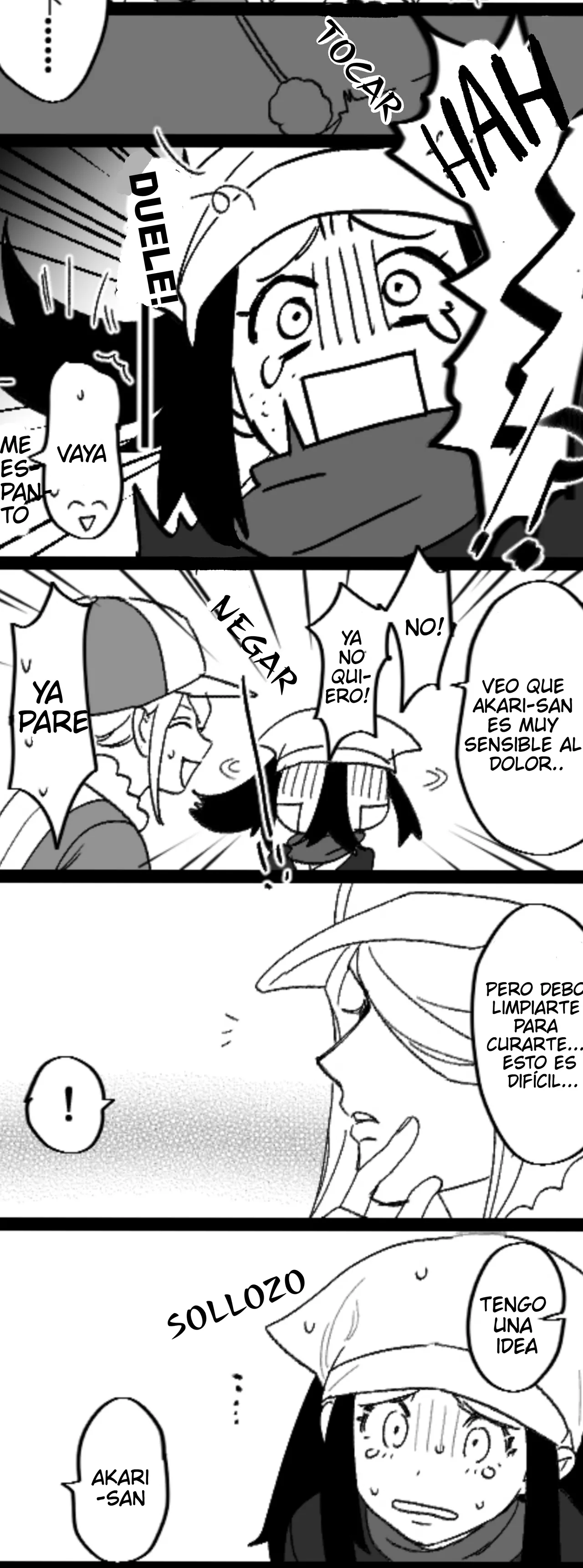 Comics cortos Volokari- Pokemon LEGENDS Arceus- Volo x Akari  1 page 6 full