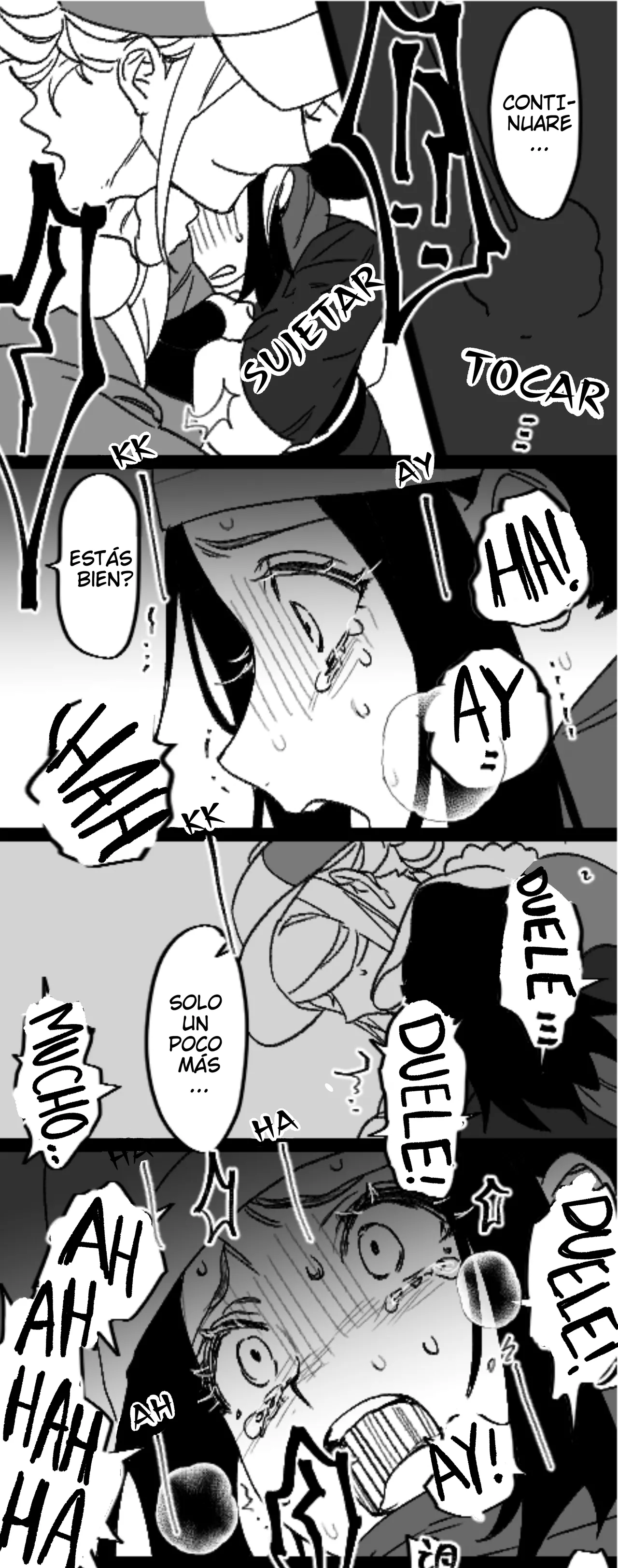 Comics cortos Volokari- Pokemon LEGENDS Arceus- Volo x Akari  1 page 8 full