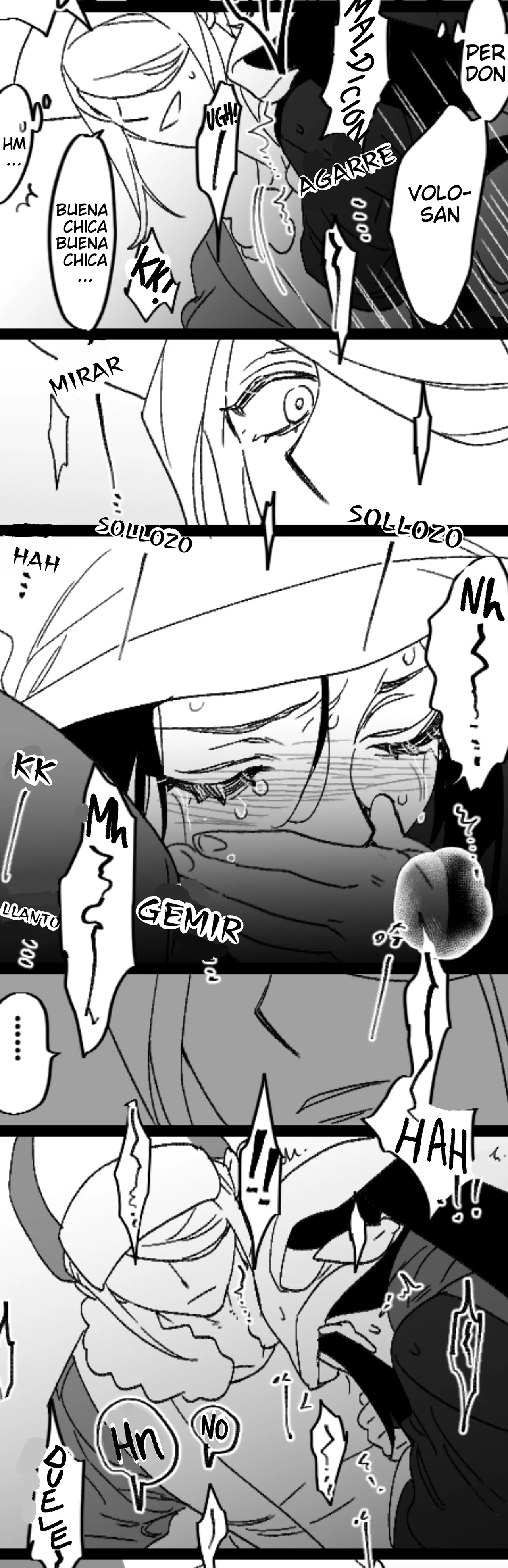 Comics cortos Volokari- Pokemon LEGENDS Arceus- Volo x Akari  1 page 9 full