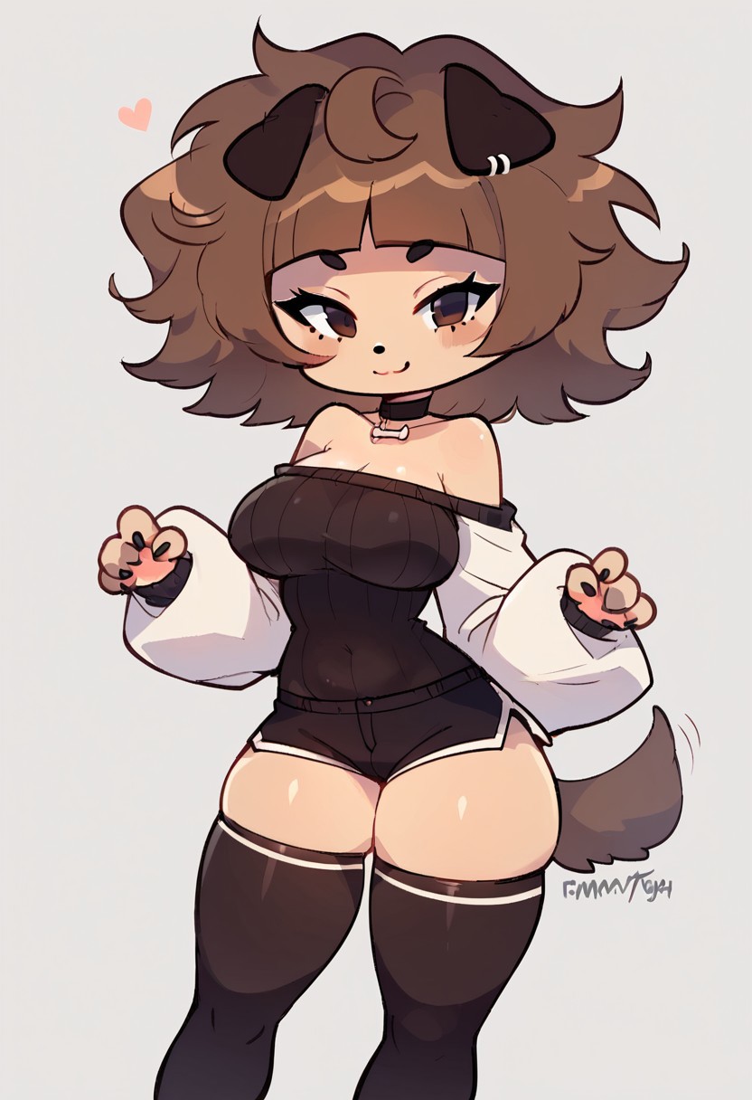 CHIBI'S MIMI: SHORTS PULL &amp; TAIL WAG page 4 full