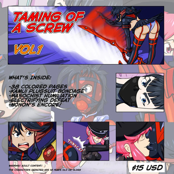 KLK Taming Of A Screw Vol.1-2 cover