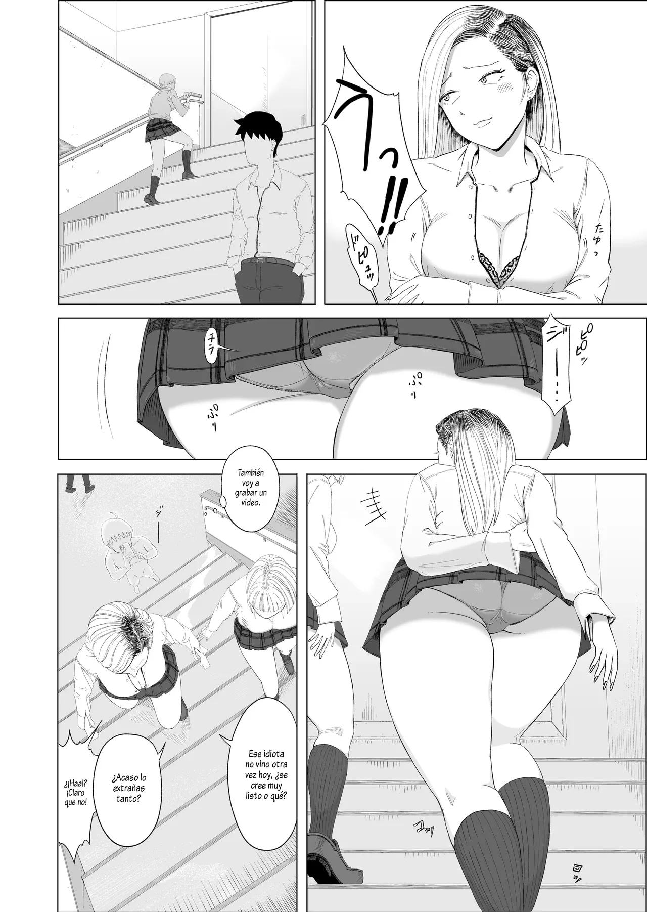Gal to Toumei Ningen｜Una Gal y El Hombre Invisible page 8 full