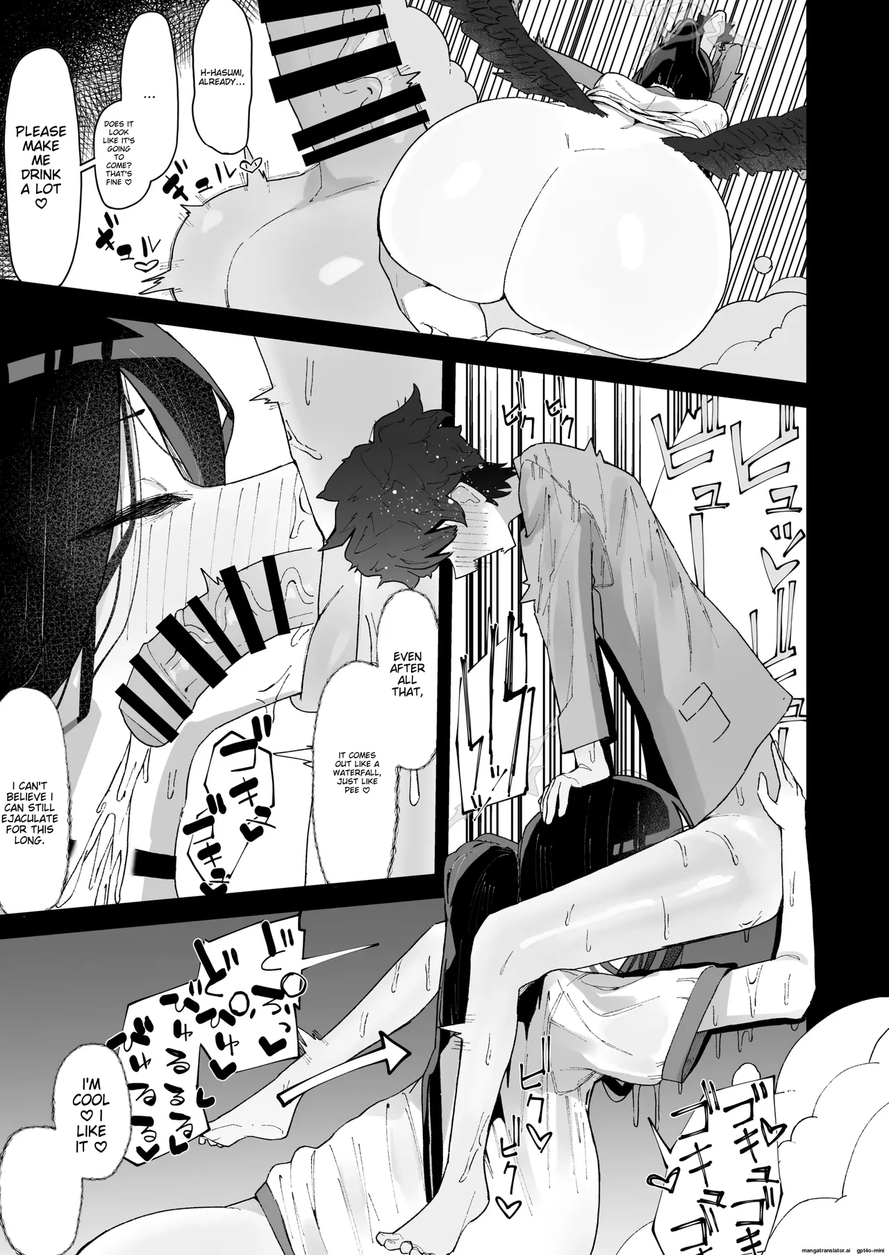 Hiding with Hasumi in the gym storage room for some steamy fun♡ page 4 full