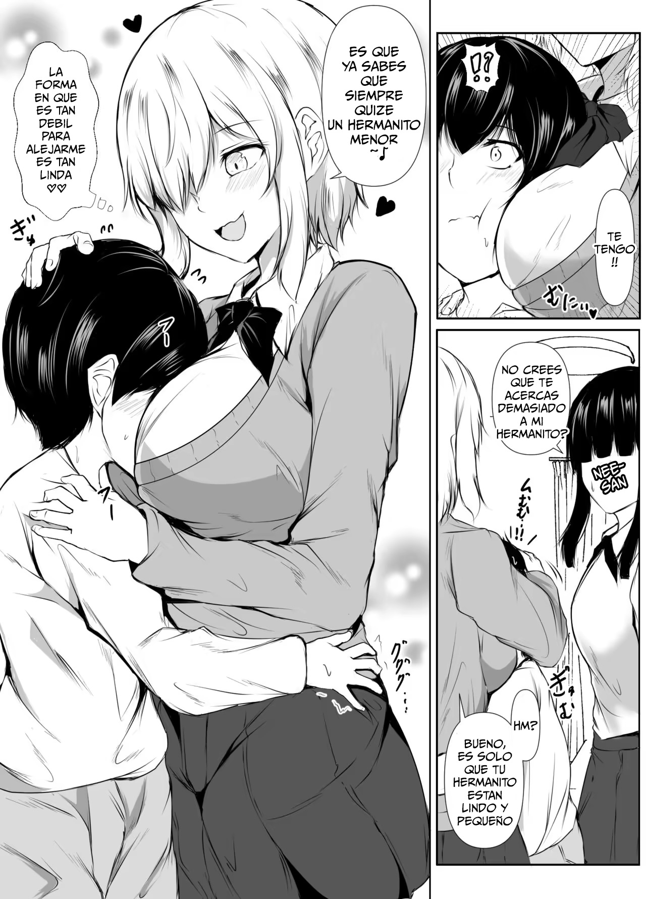 Ane no Tomodachi ga Boku no Koto o Suki Sugiru｜Las Amigas De Mi Hermana Me Quieren Mucho page 4 full