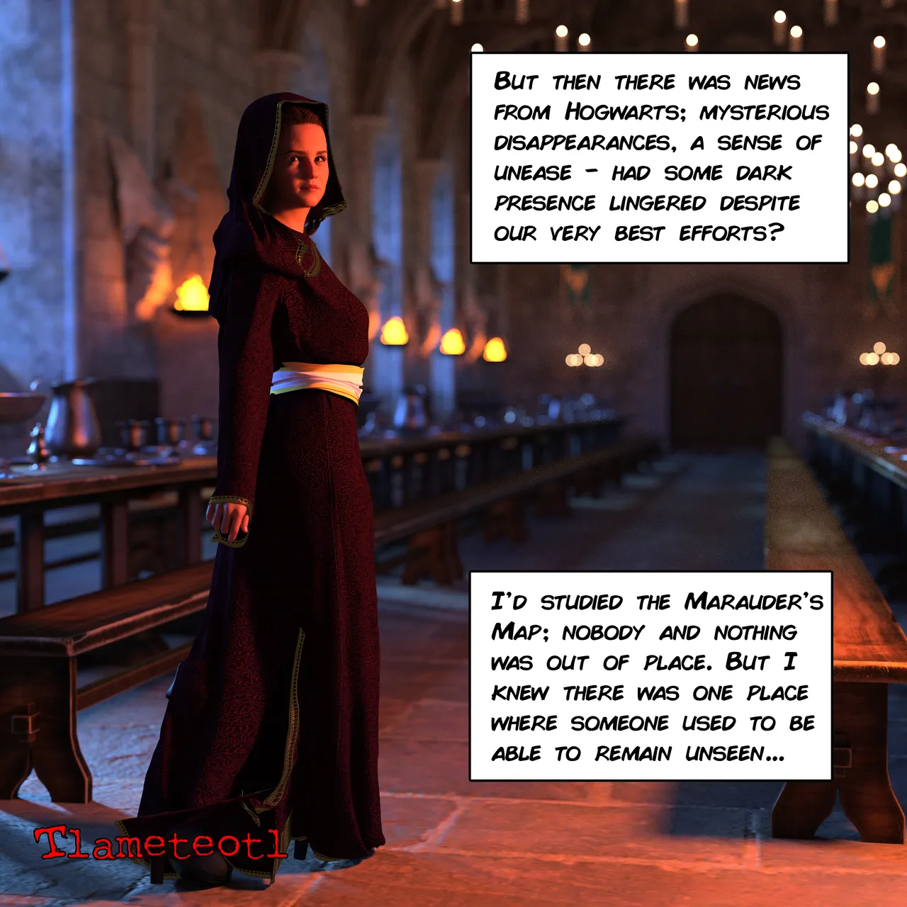 Hermione's Hogwarts Homecoming page 3 full