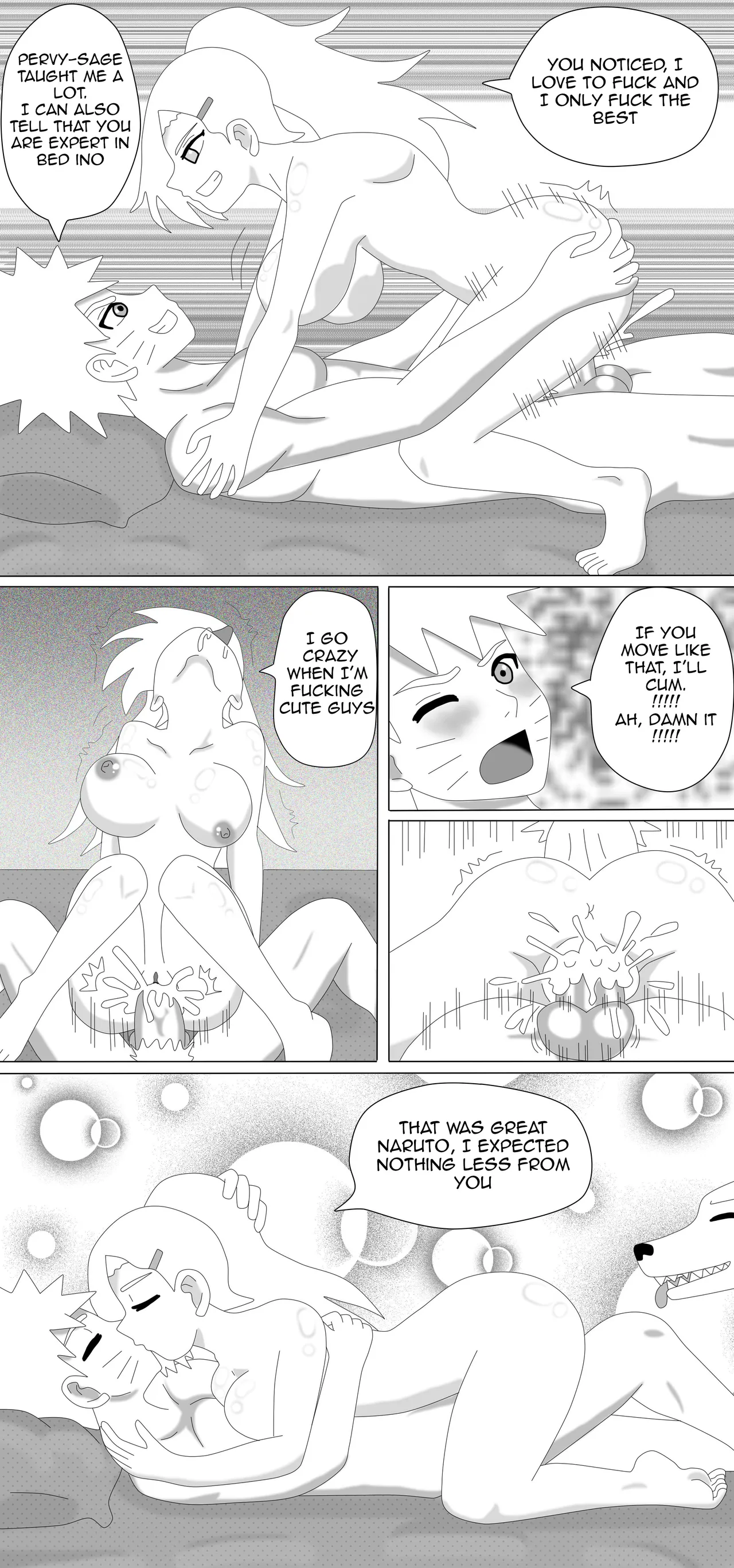 Ino Wild Hunt Night page 9 full