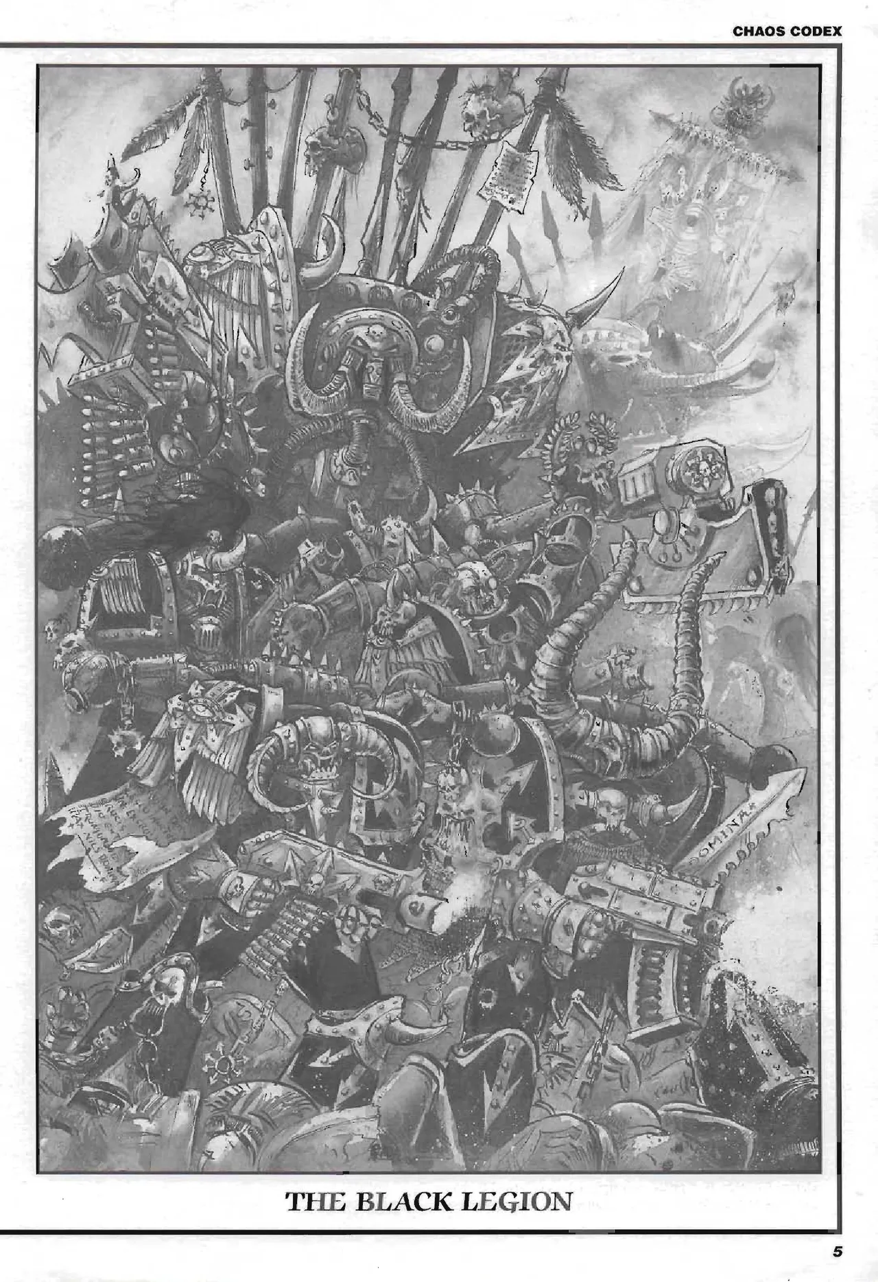 Warhammer 40K - Codex - Chaos 2nd Edition. page 7 full