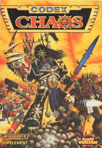 Warhammer 40K - Codex - Chaos 2nd Edition. cover