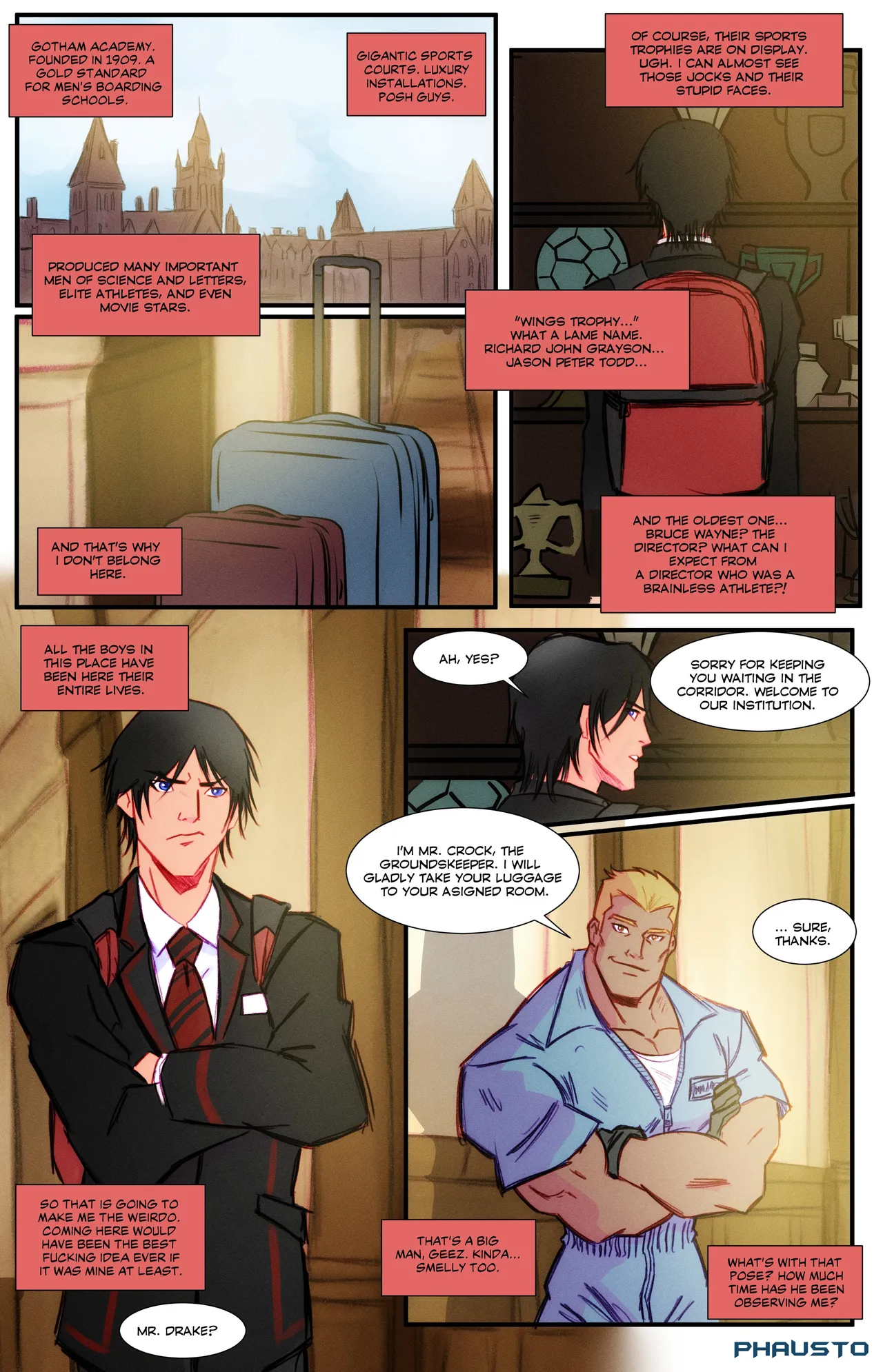Gotham Academy 1  HD page 2 full