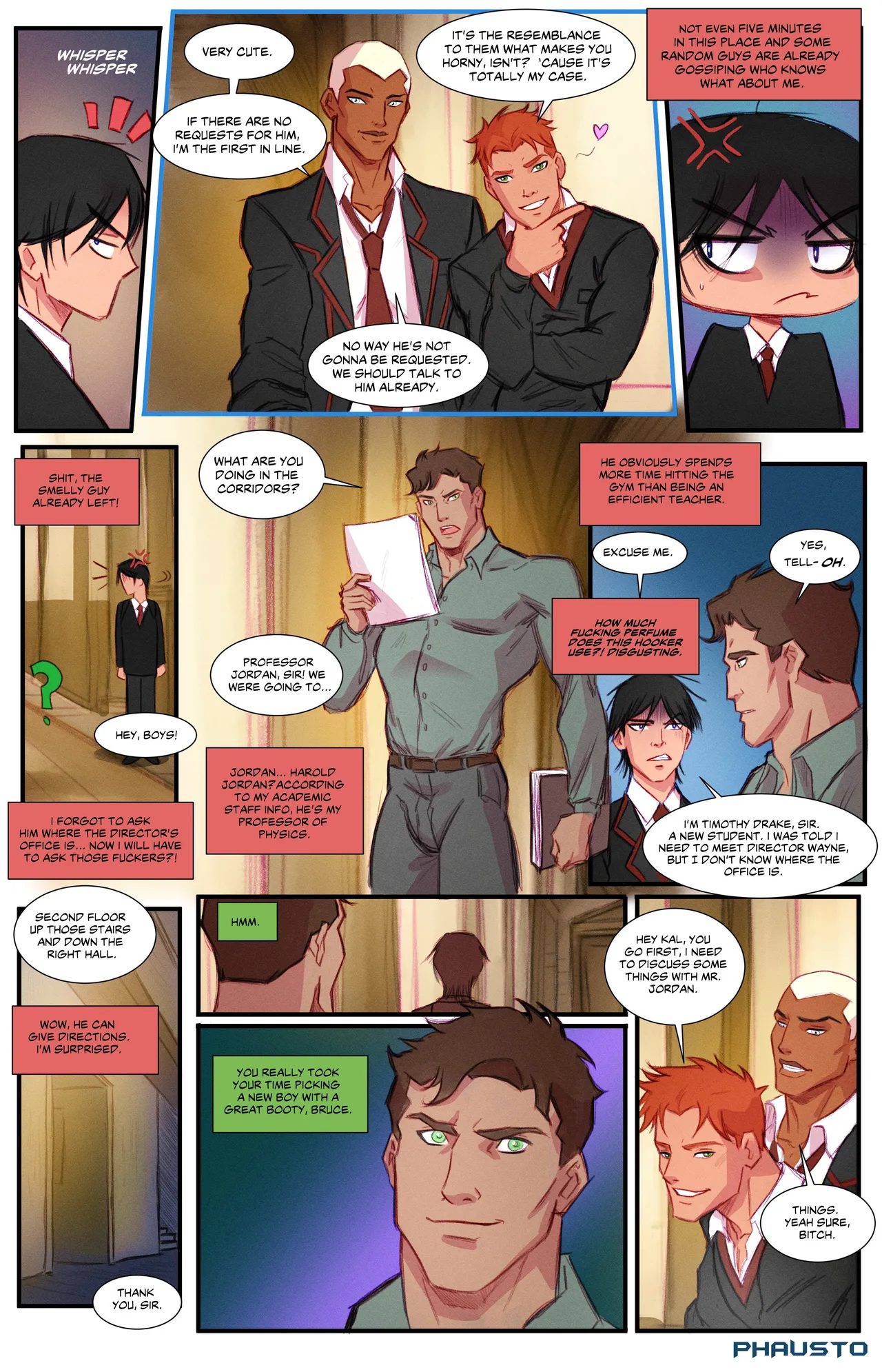 Gotham Academy 1  HD page 3 full