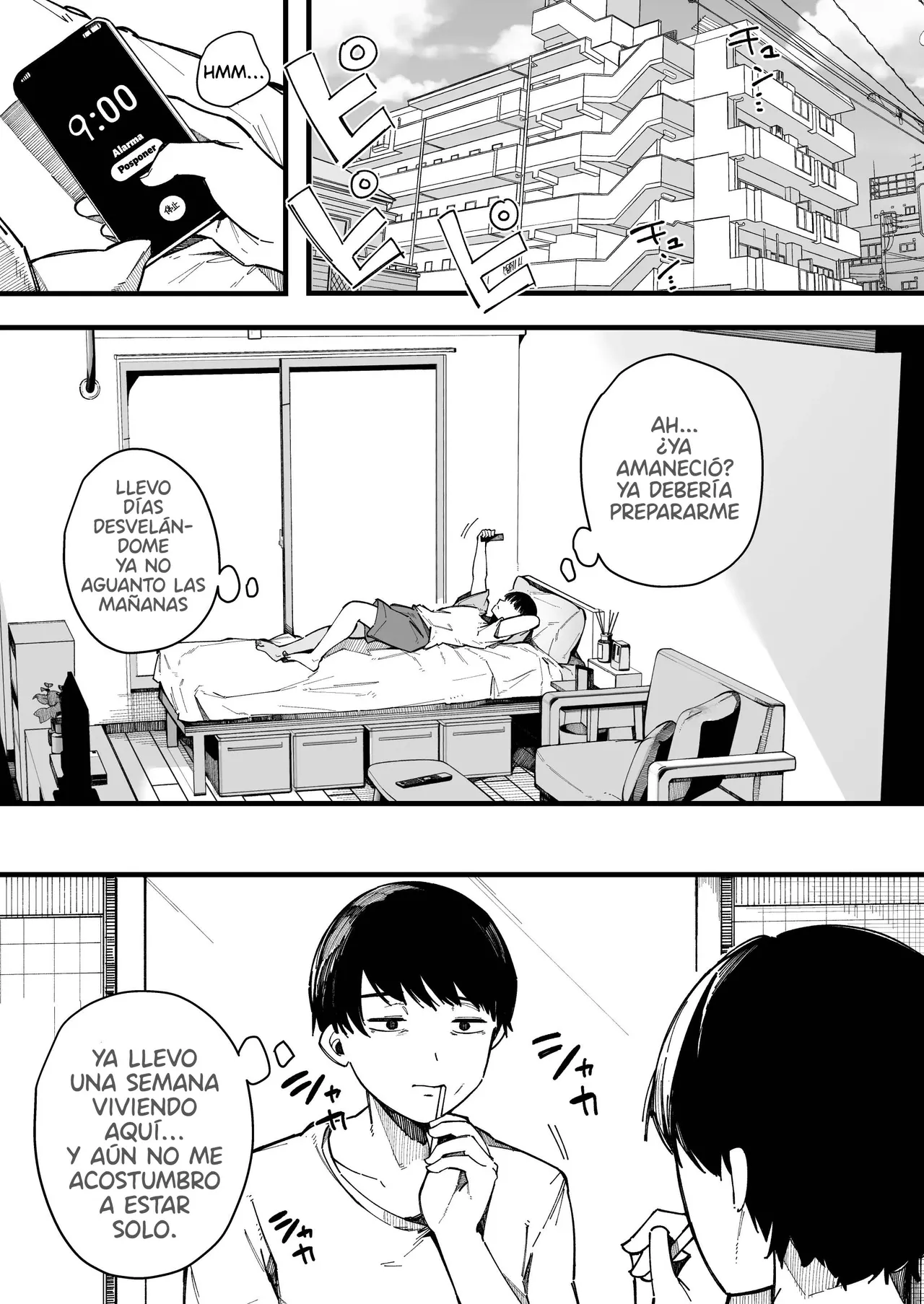 Hikkoshi Saki no Kinrin Juumin no Seiyoku ga Yabasugite, Mainichi Kintama Karappo ni Sareru Ken.｜El Caso de Cómo Mis Vecinas, con un Deseo Sexual Grande, Me Usaron Hasta Dejarme Seco. page 4 full