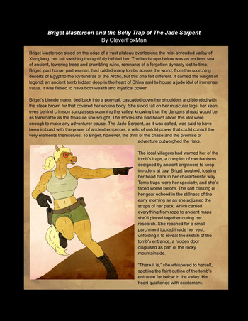 Briget Masterson and the Belly Trap of The Jade Serpent cover