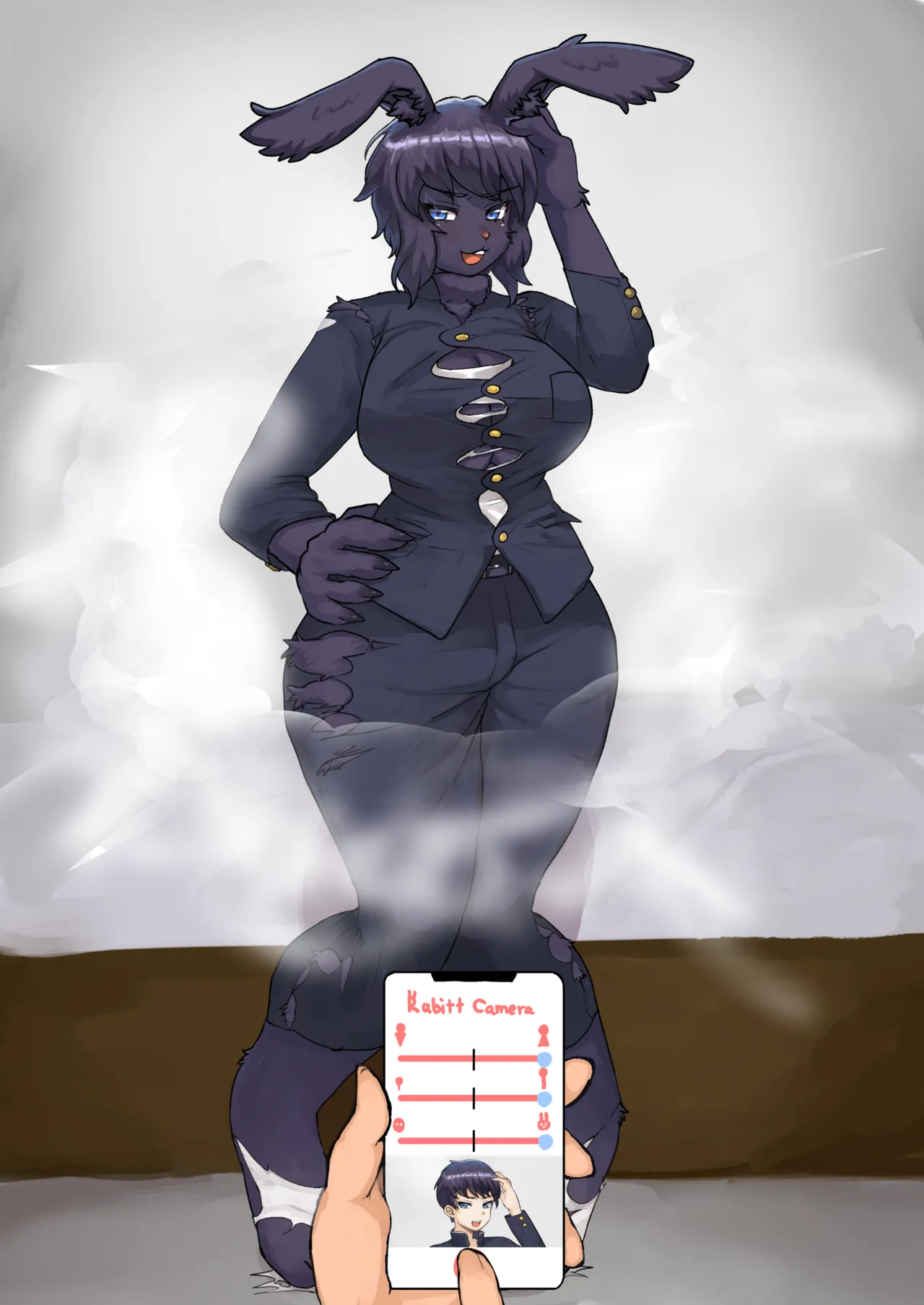 My Friend Turned into a Rabbit Kemono with an App page 10 full