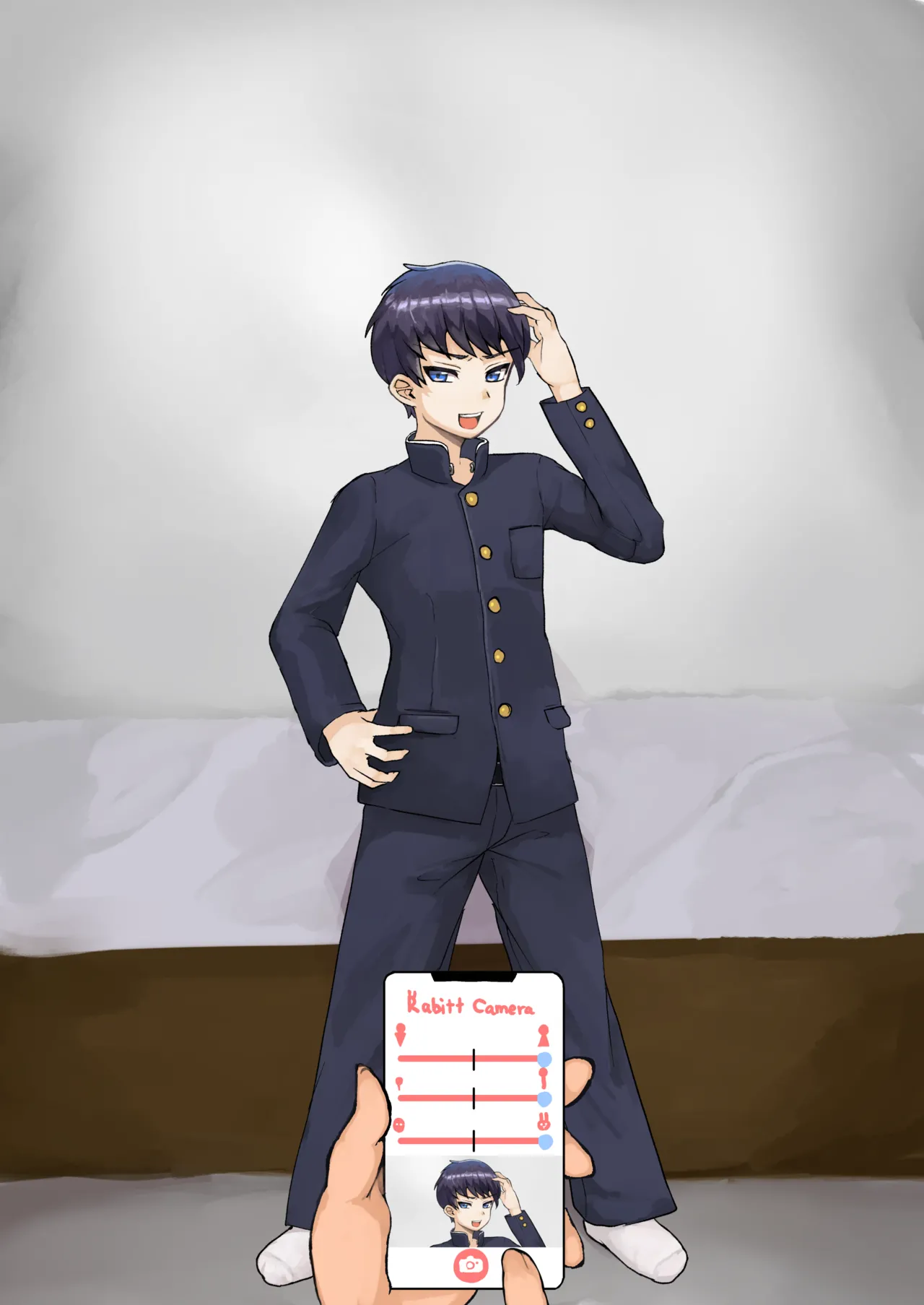 My Friend Turned into a Rabbit Kemono with an App page 9 full