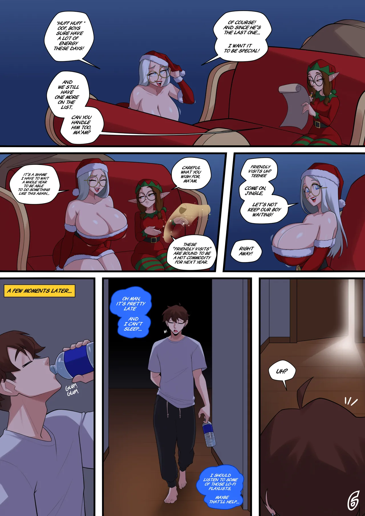Mrs. Claus in: White Christmas! page 6 full