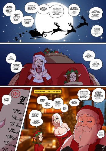 Mrs. Claus in: White Christmas! cover