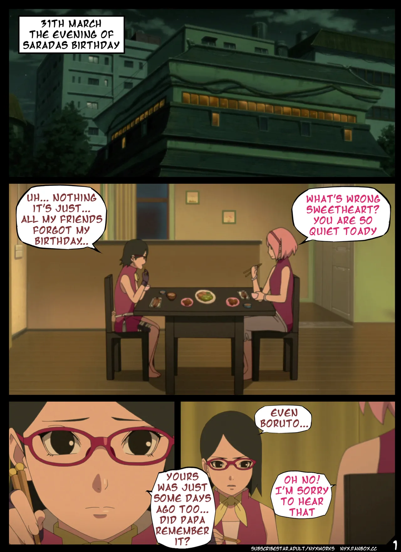 The Forgotten Birthday page 2 full