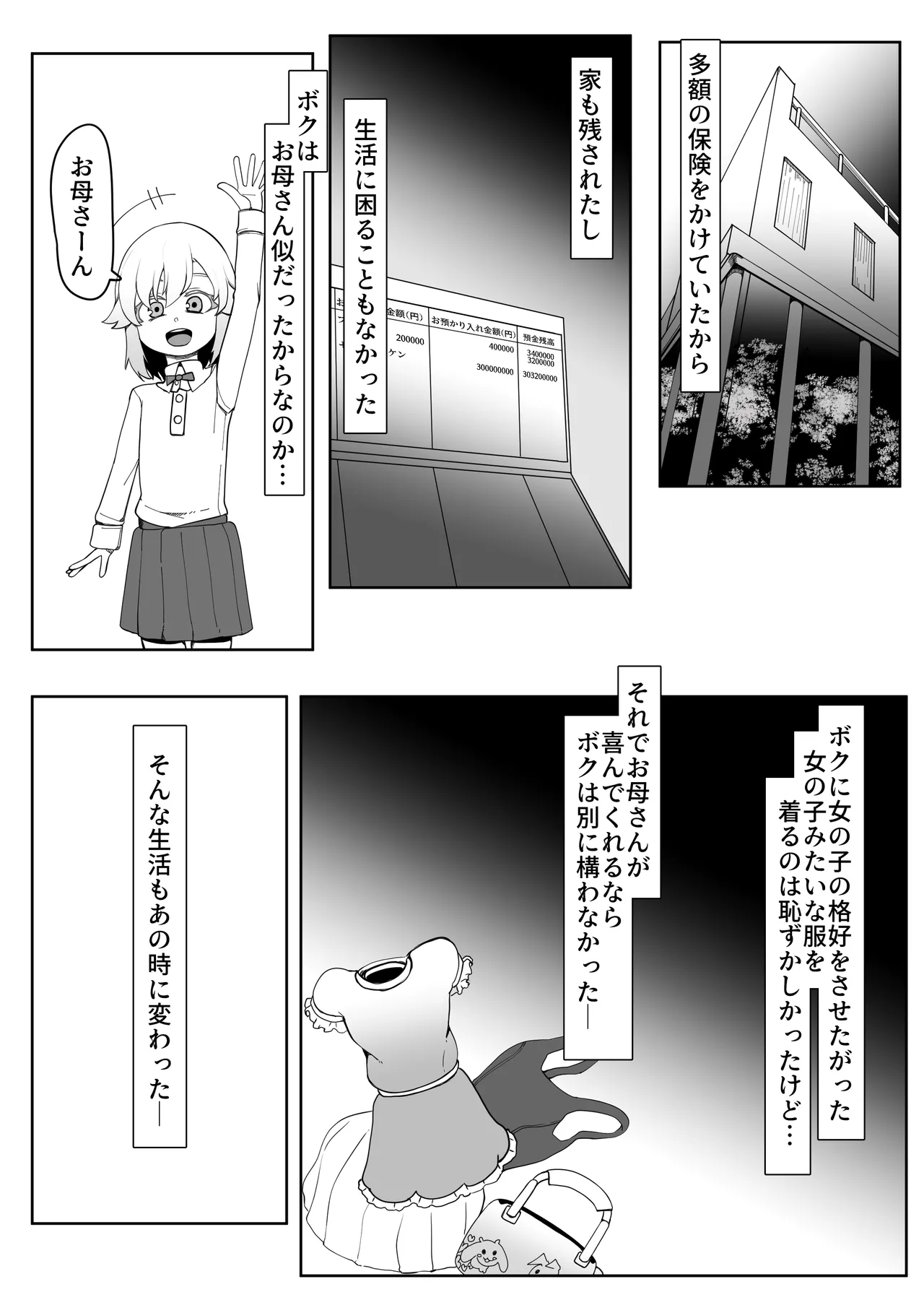 デリヘル男の娘レポート1.5ボクが男の娘になった理由 page 8 full