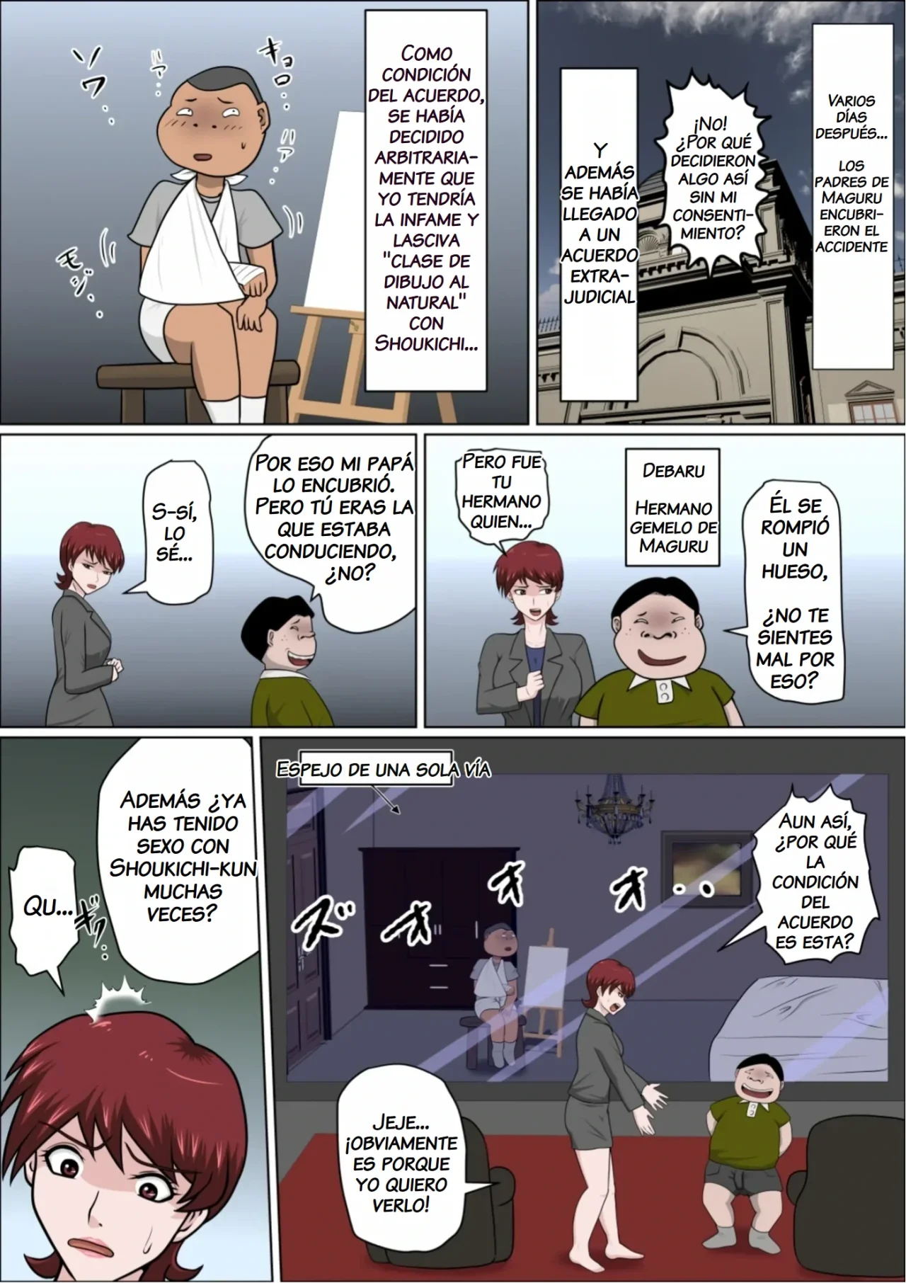 Musuko no Doukyuusei ni Makura Eigyou Monogatari 10｜Una Anécdota sobre Mí Prostituyéndome con el Compañero de Clases de Mi Hijo 10 page 6 full