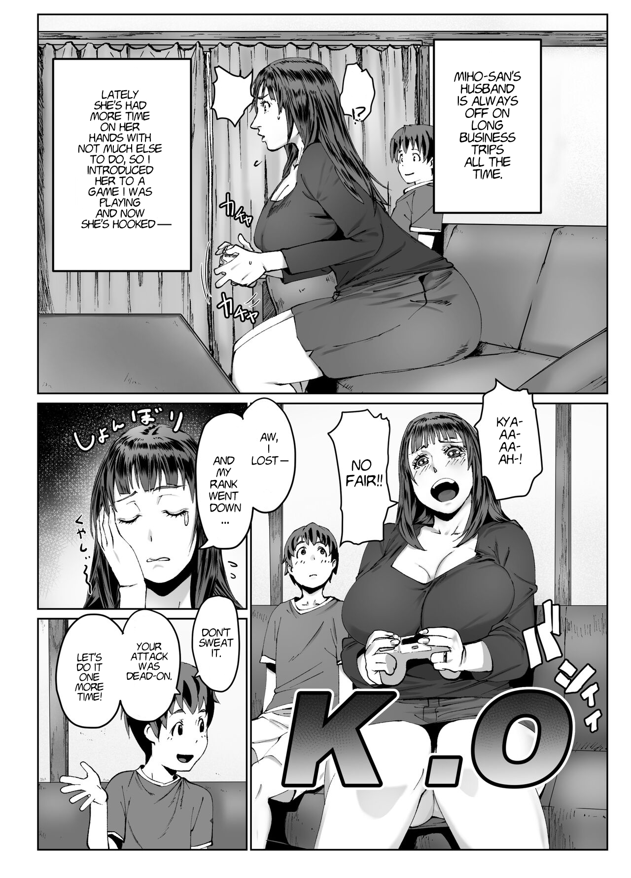 Hitozuma Max! Oku-sama wa Game &amp; Sex Friend - English - page 6 full