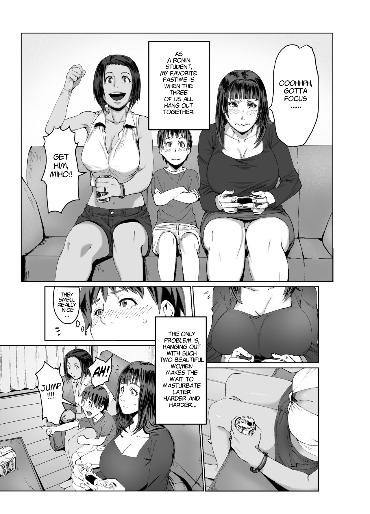 Hitozuma Max! Oku-sama wa Game &amp; Sex Friend - English - page 9 full
