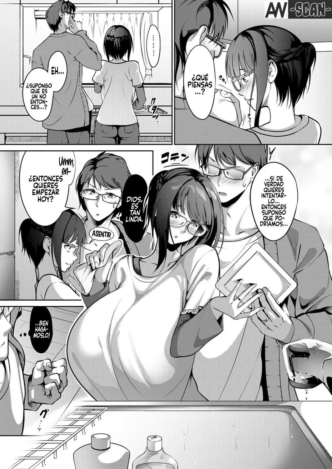 Ninkatsu Polynesian Sex ~〇-Nichi-go ni Haramitagaru Ore No Tsuma~｜Sexo polinesio para para quedar embarazada ~Mi esposa quiere quedar embarazada en 〇-días~ page 7 full