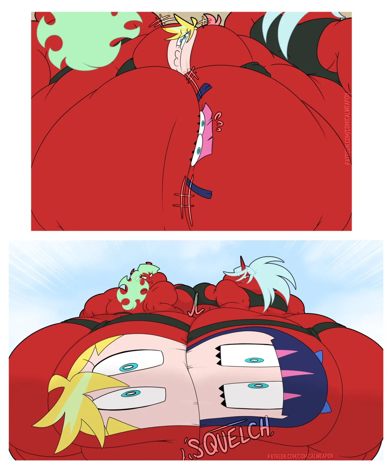 Double Feature - Panty &amp; Stocking + Scanty &amp; Kneesocks page 3 full