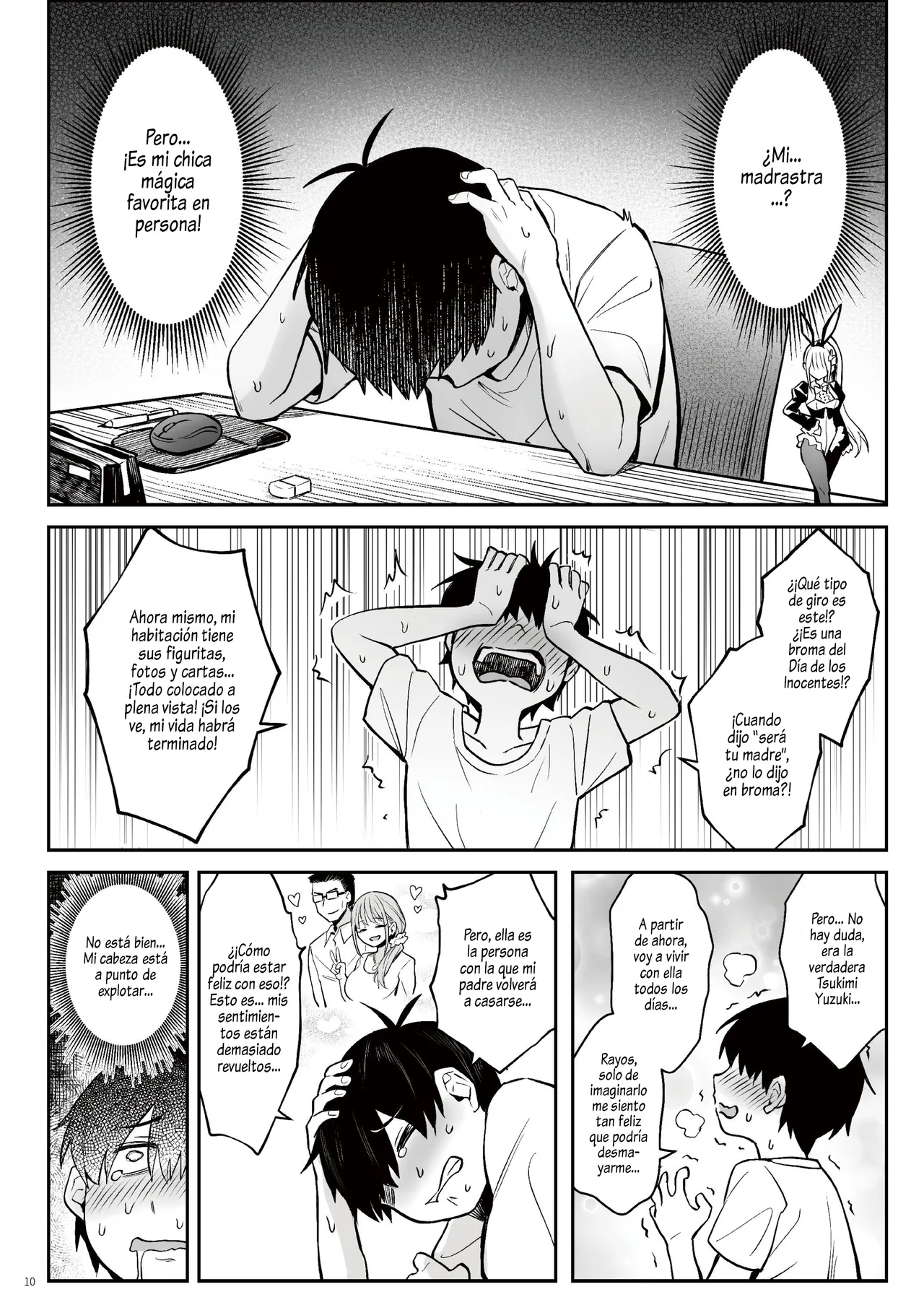 Moto Mahou Shoujo no Kazoku Banashi Tsuki｜Mi Vida Familiar con la Ex-Chica Mágica de la Luna page 10 full