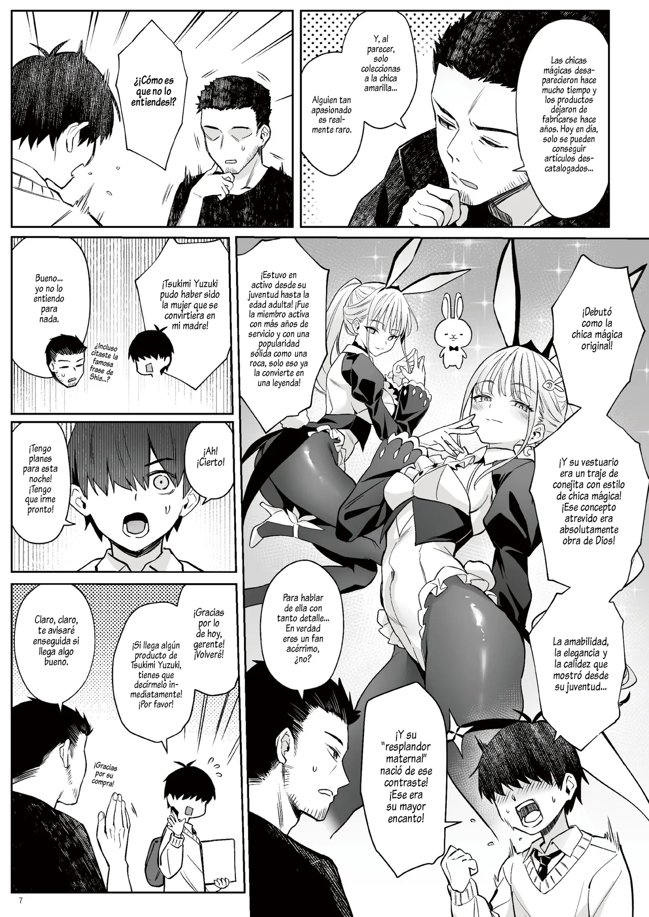 Moto Mahou Shoujo no Kazoku Banashi Tsuki｜Mi Vida Familiar con la Ex-Chica Mágica de la Luna page 6 full