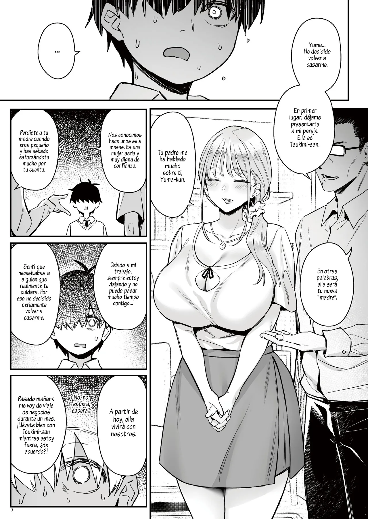 Moto Mahou Shoujo no Kazoku Banashi Tsuki｜Mi Vida Familiar con la Ex-Chica Mágica de la Luna page 8 full