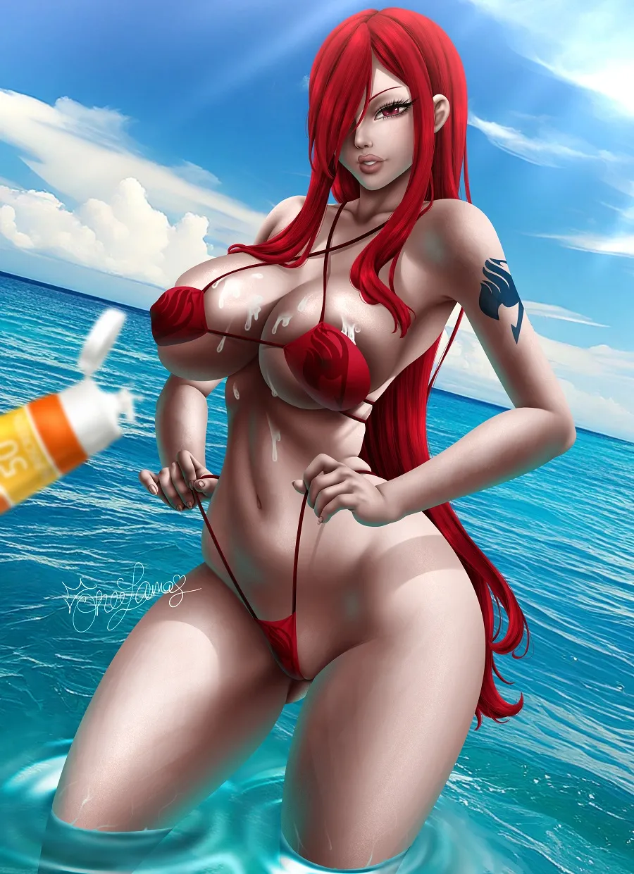 Erza Bikini page 6 full