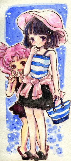 sailor moon art compilation page 1 full