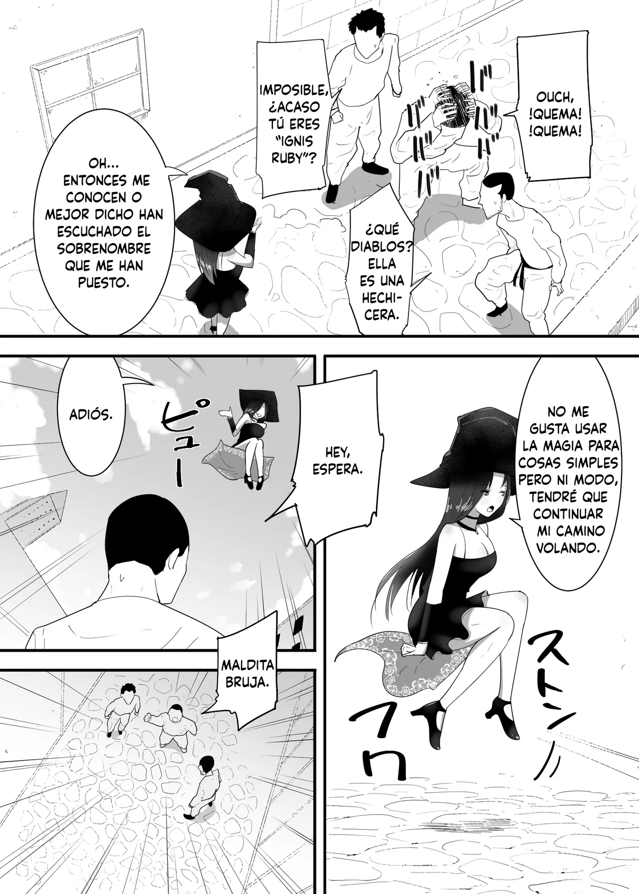 Mamono ni Tsukamatta  Onna Mahoutsukai page 4 full
