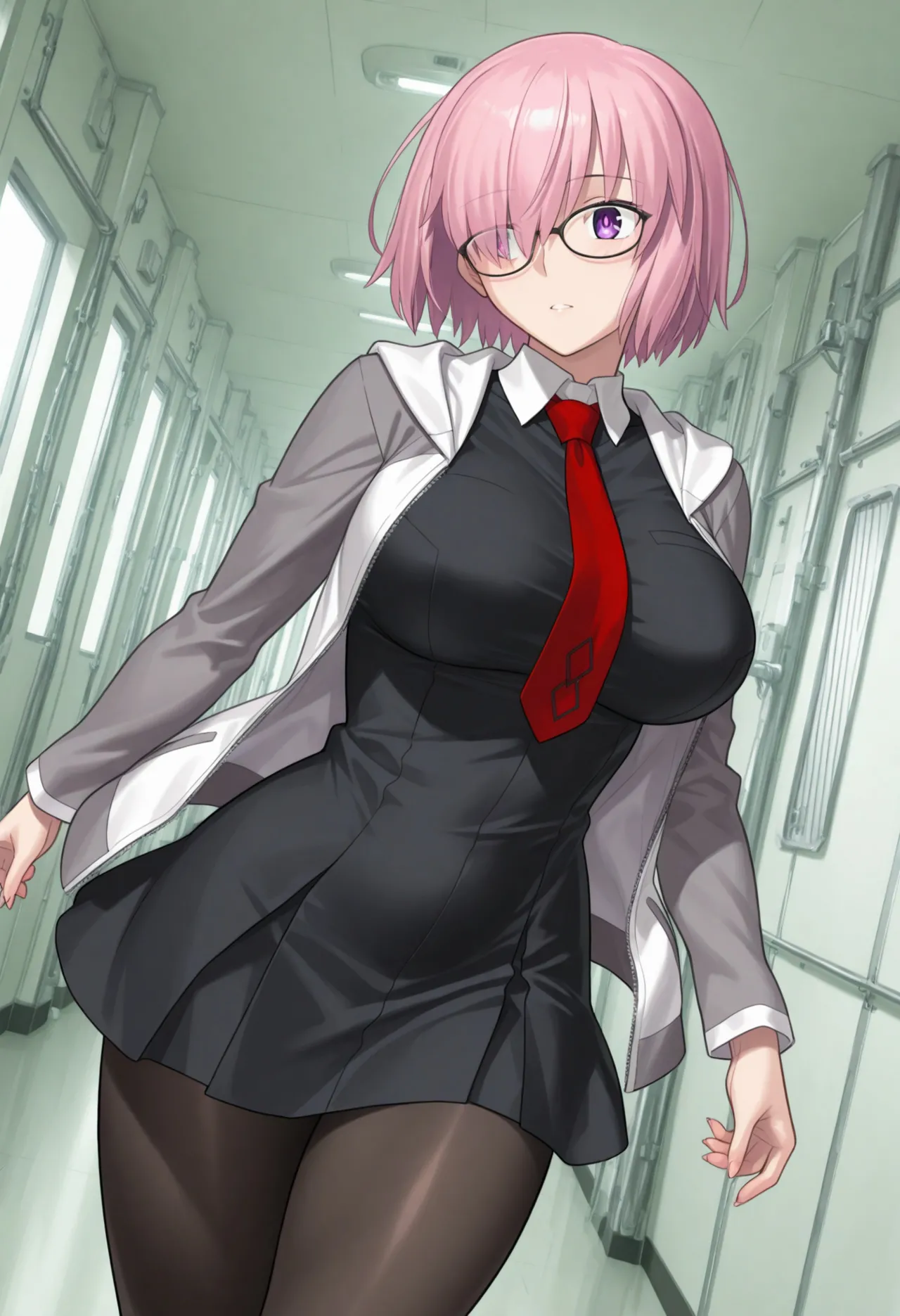 PIXIV Hjopkml Uyti  乳牛飼育の記録 エクストラ:番犬 マシュ・キリエライト page 2 full