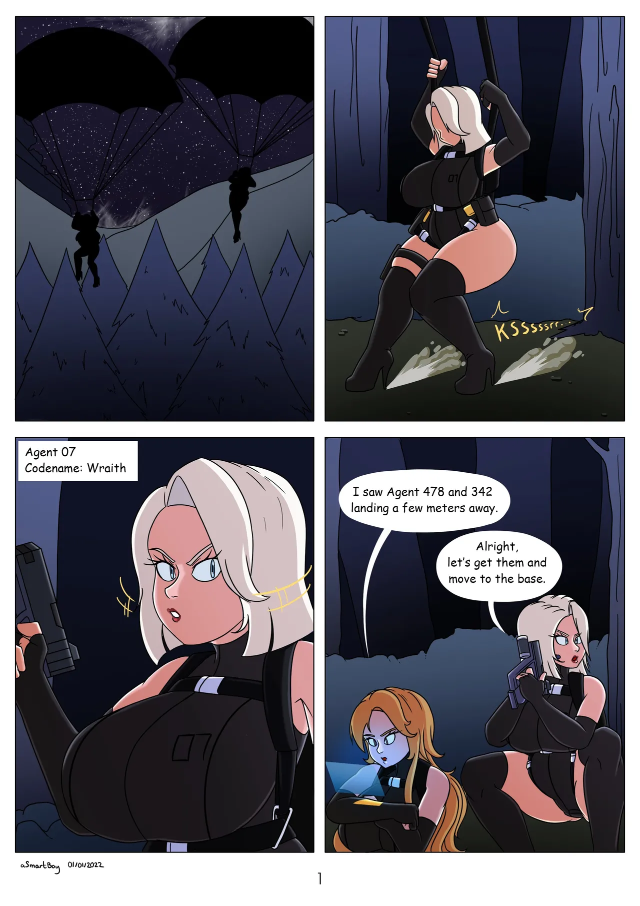 Lesbialien War: Mindswitch page 2 full