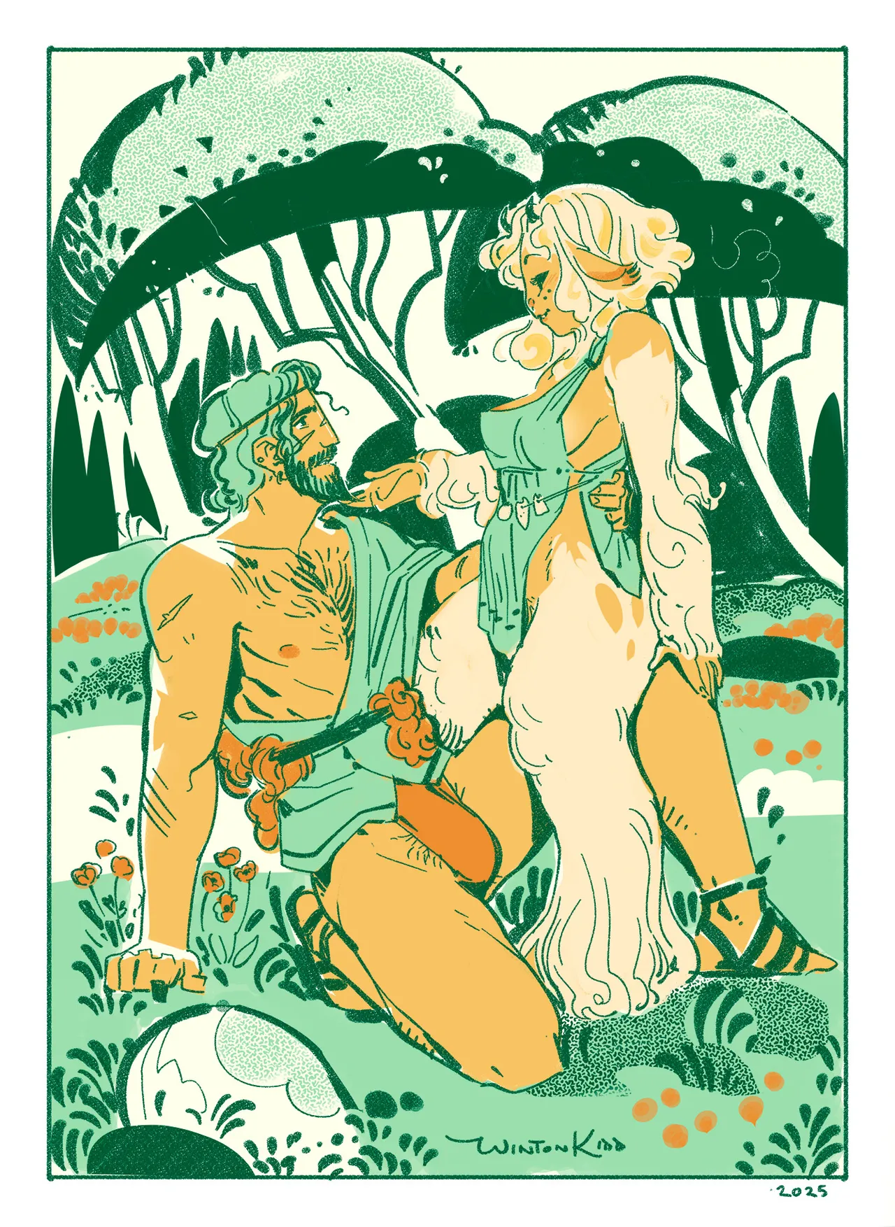 Faun x Swordsman page 1 full