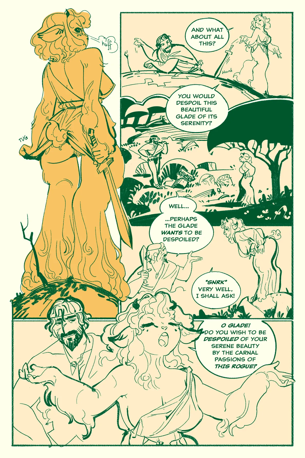 Faun x Swordsman page 9 full