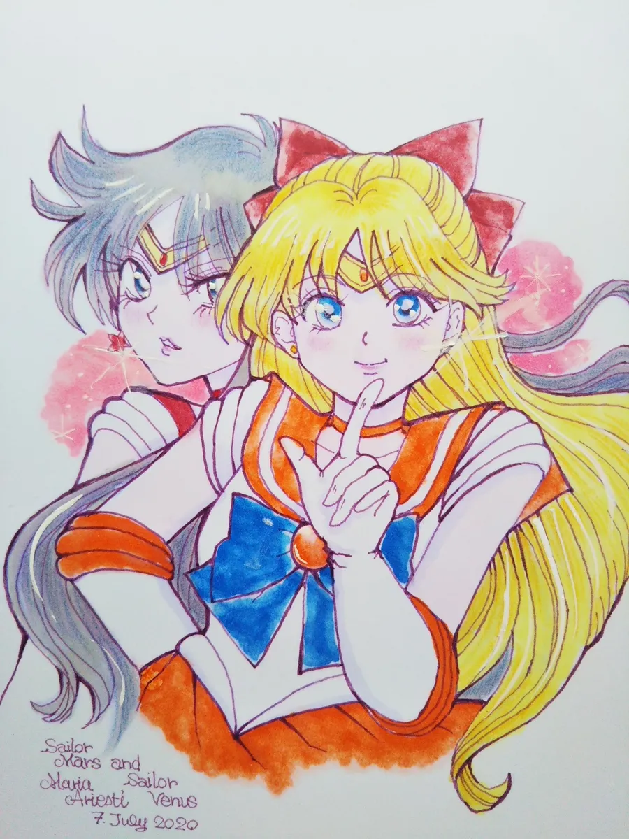 sailor moon art compilation page 4 full